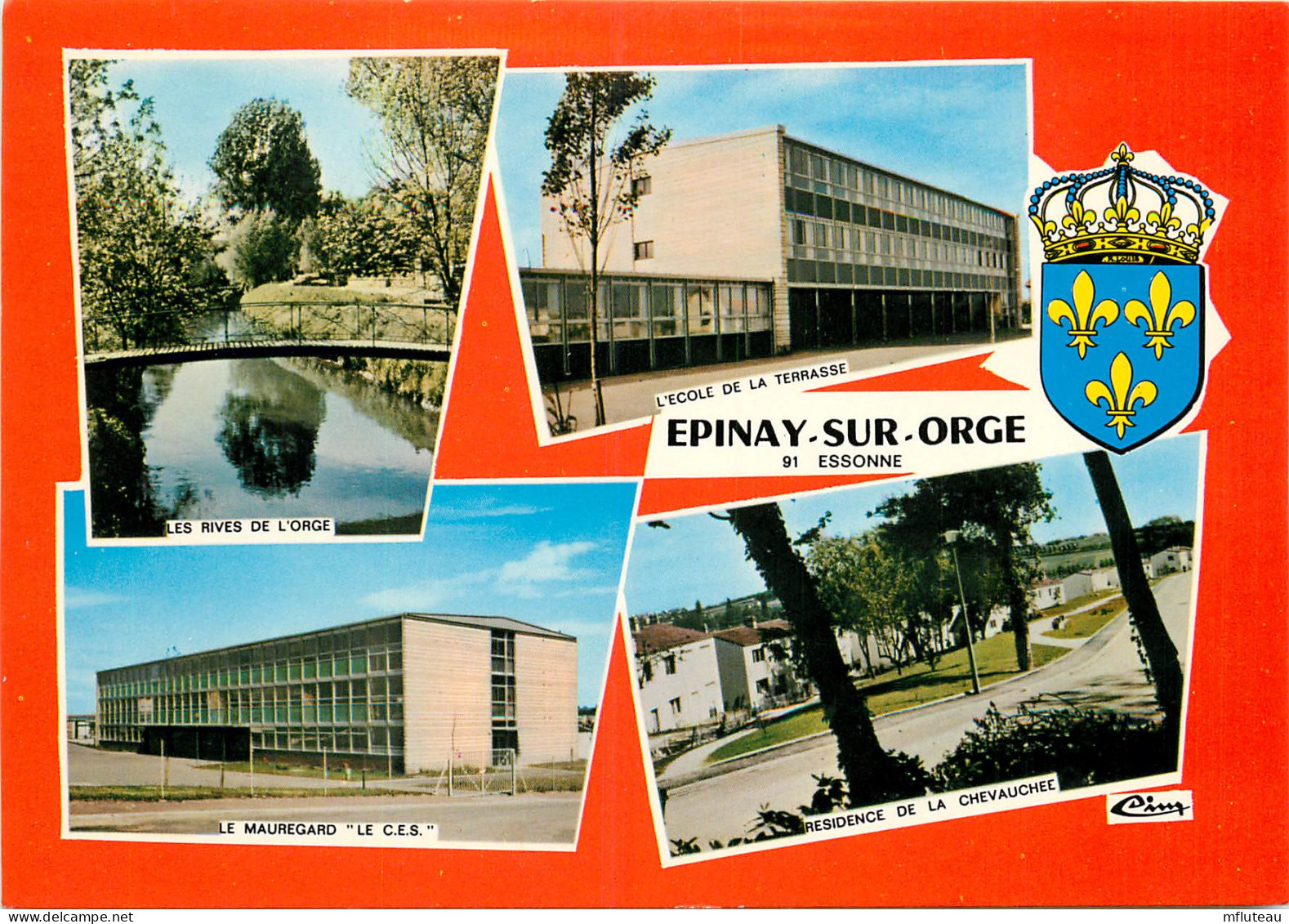91* EPINAY S/ORGE  Multi-vues  (CPM 10x15cm)    RL19,0487 - Epinay-sur-Orge