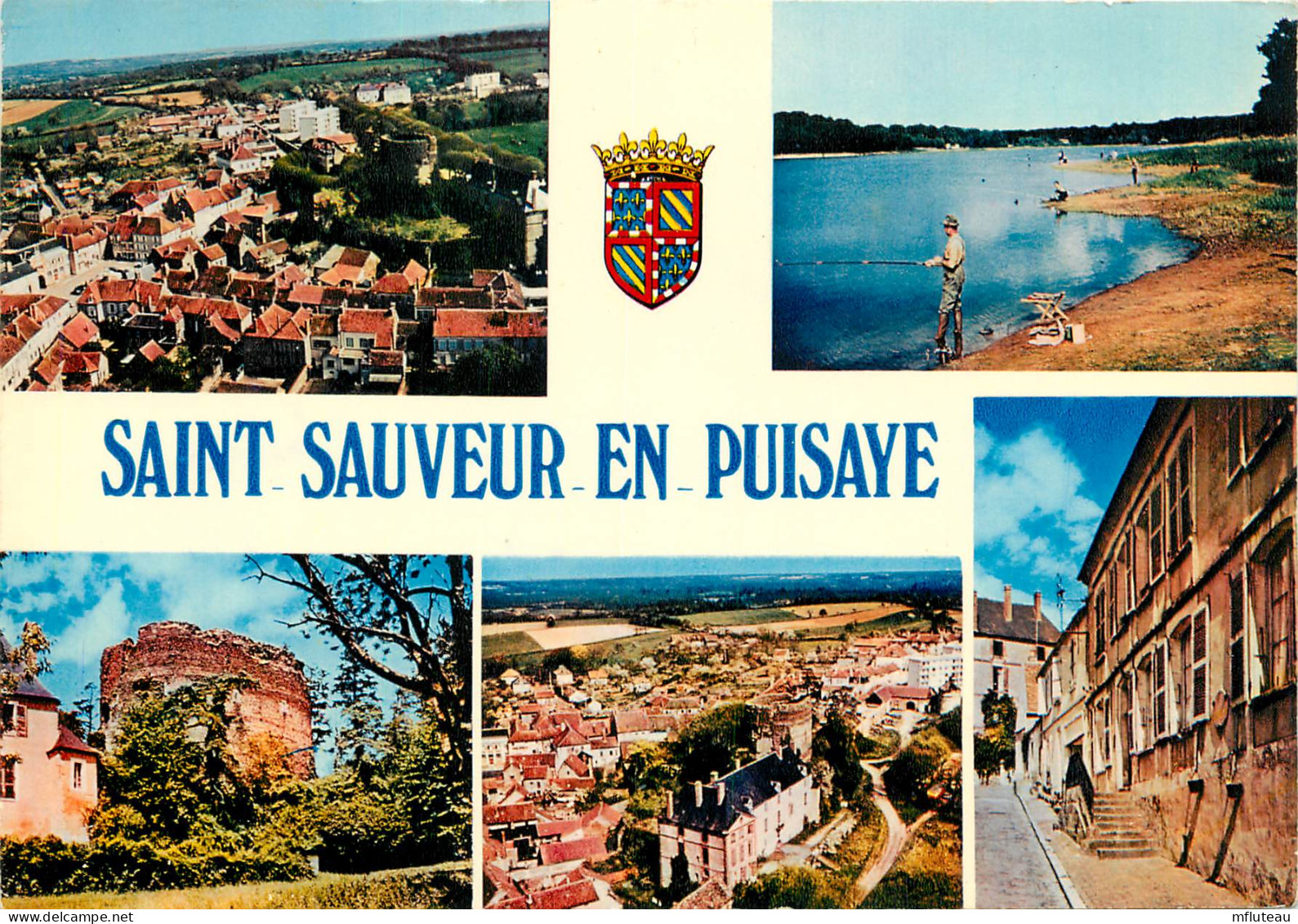 89* ST SAUVEUR EN PUISAYE  Multi-vues  (CPM 10x15cm)    RL19,0430 - Saint Sauveur En Puisaye