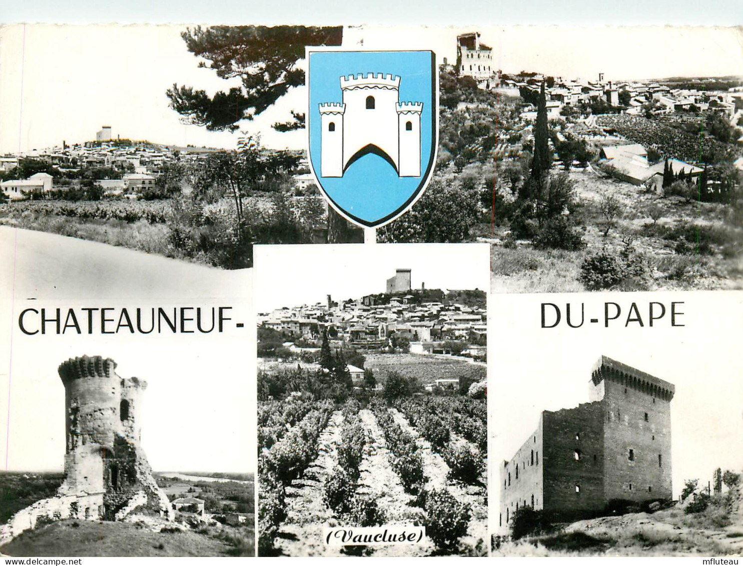 84* CHATEAUNEUF DU PAPE Multi-vues (CPSM 10x15cm)    RL19,0119 - Chateauneuf Du Pape