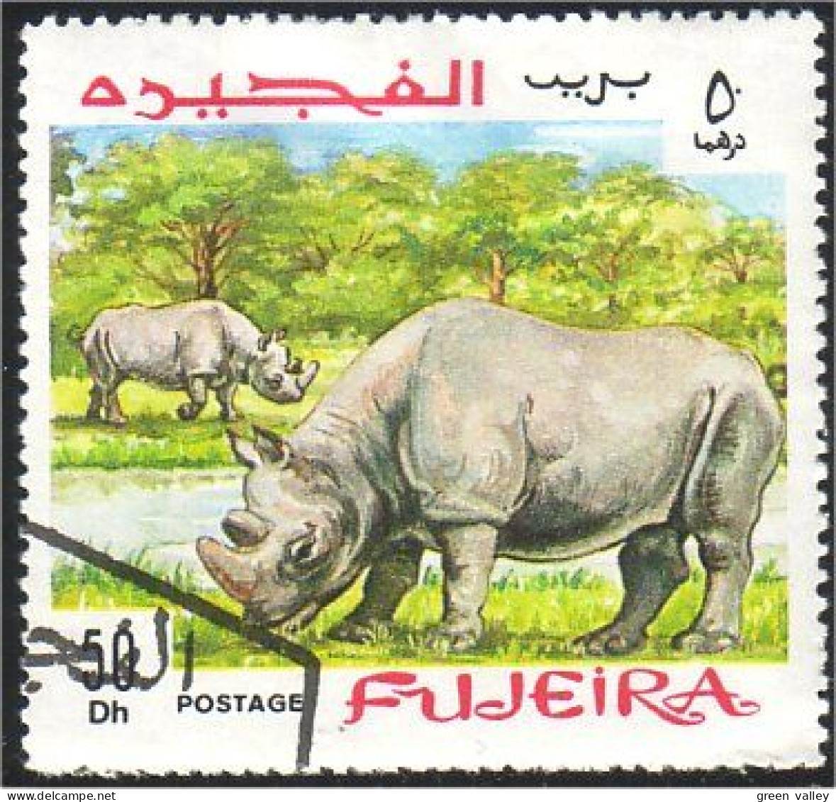 400 Fujeira Rhinoceros (FUJ-1) - Neushoorn