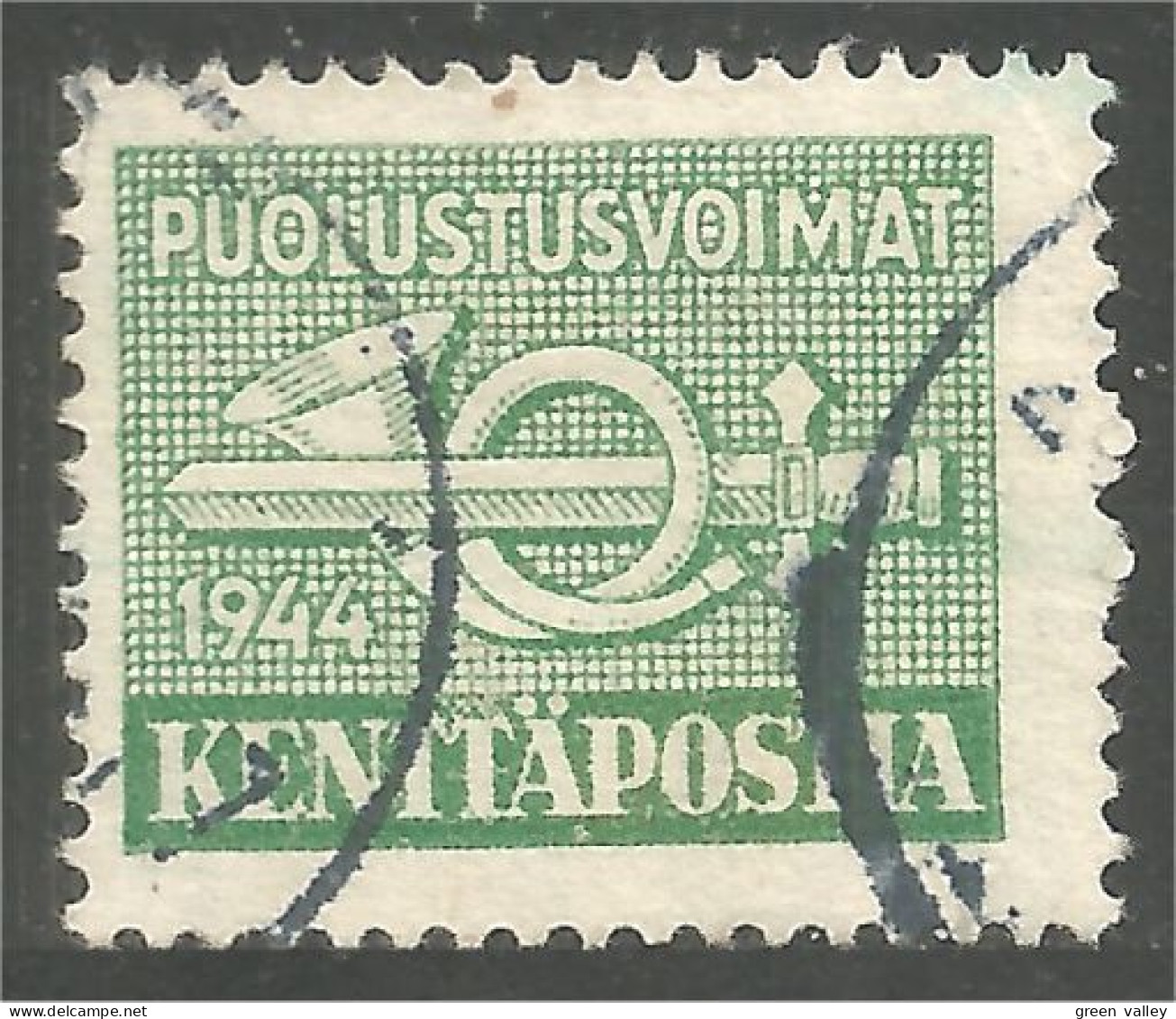 396 Finland 1944 Timbre Militaire Military Stamp (FIN-172) - Oblitérés