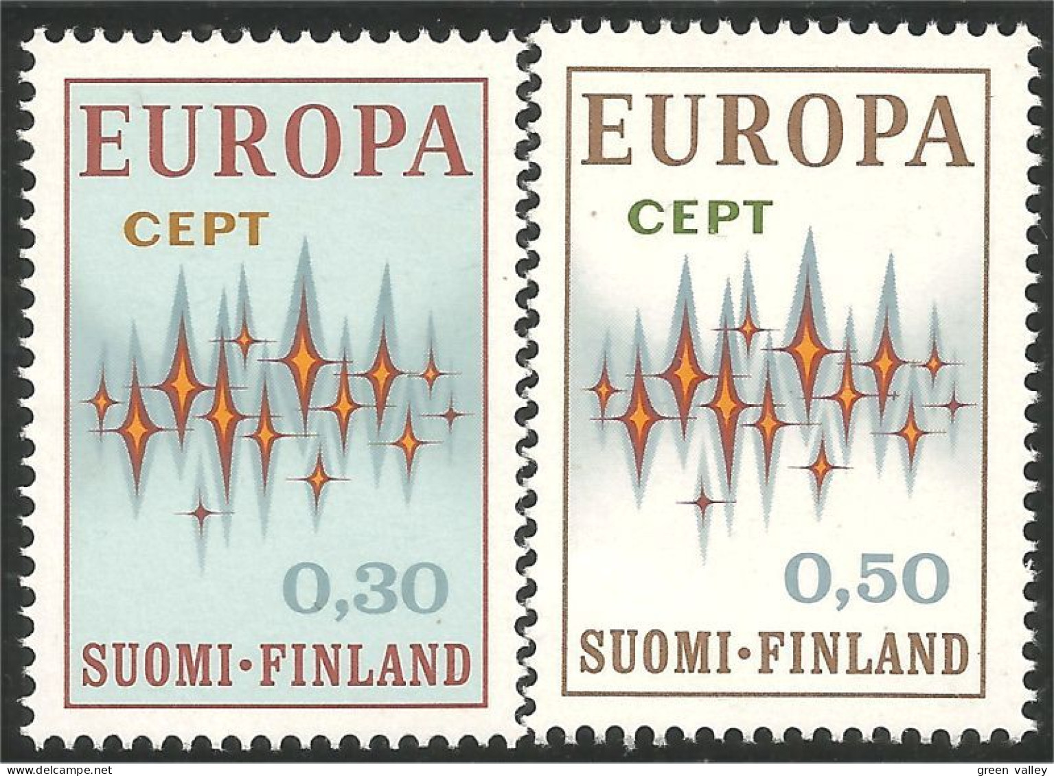 396 Finland 1972 Europa MNH ** Neuf SC (FIN-156) - Nuevos