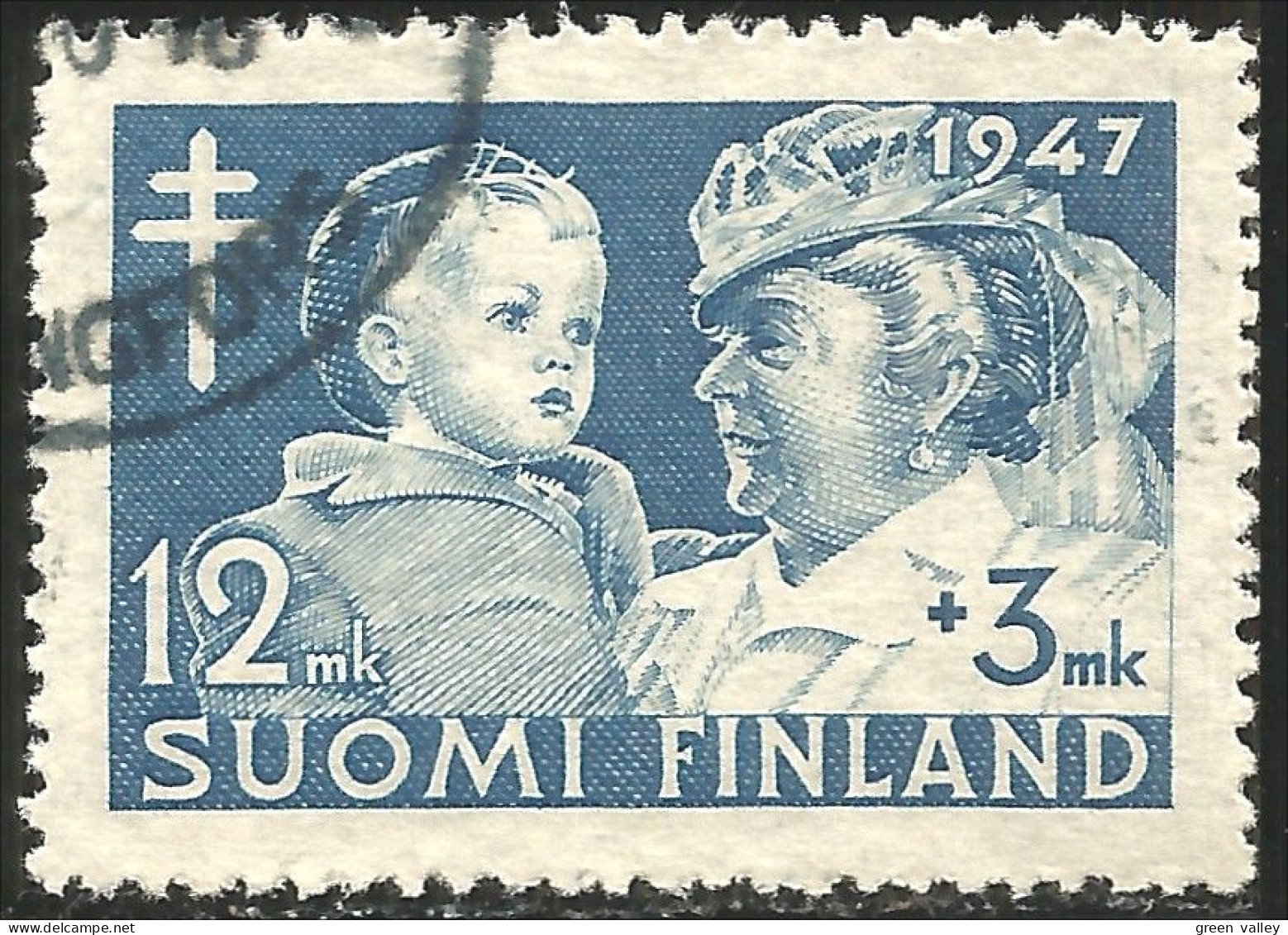 396 Finland Tuberculose Tuberculos Paasikivi Child Enfant (FIN-132) - Malattie