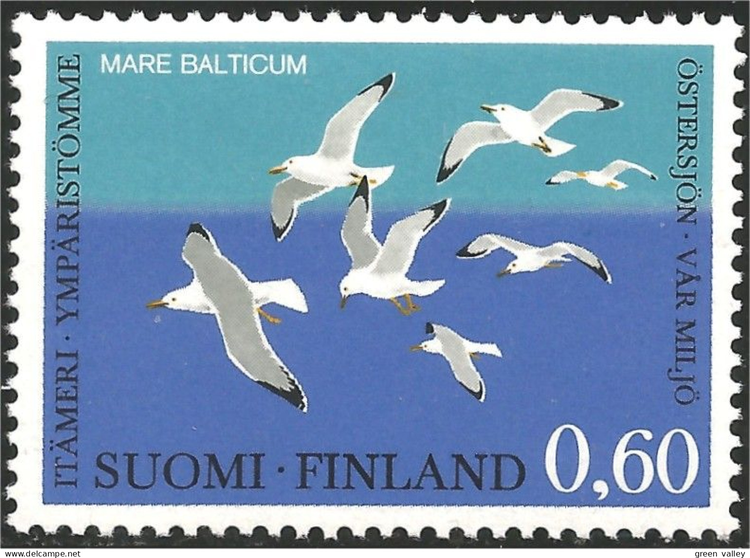 396 Finland Seagulls Mouettes MNH ** Neuf SC (FIN-104) - Chemistry