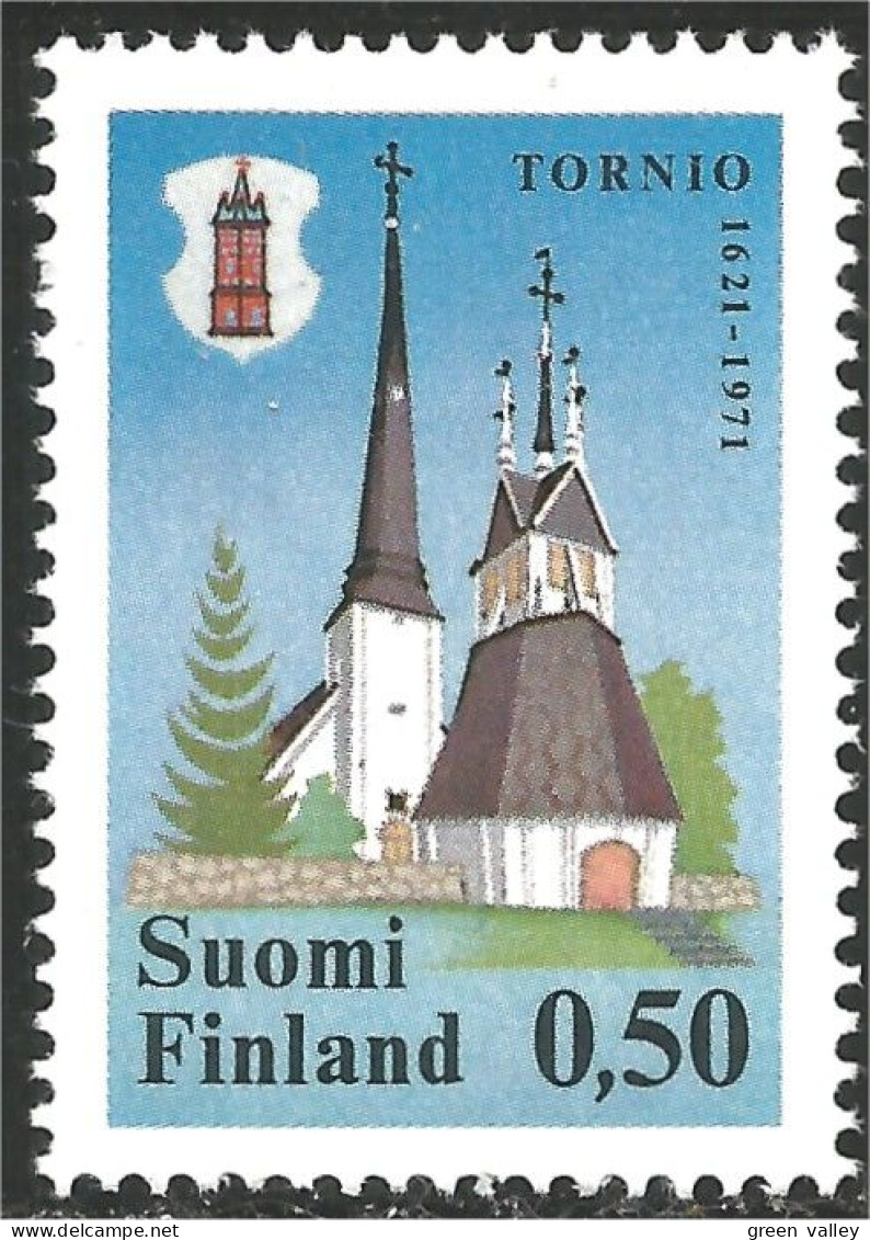 396 Finland Eglise Tornio Church Kirke MNH ** Neuf SC (FIN-98) - Neufs