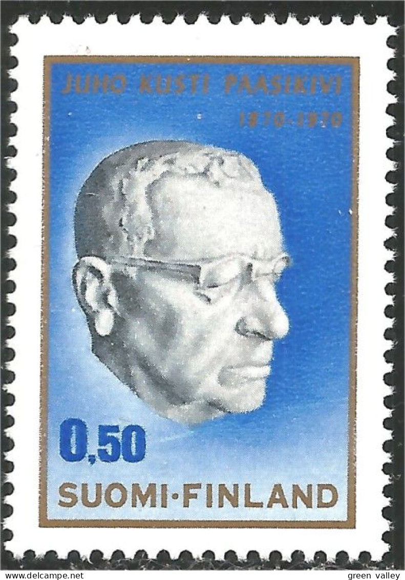 396 Finland Paasikivi MNH ** Neuf SC (FIN-97) - Unused Stamps