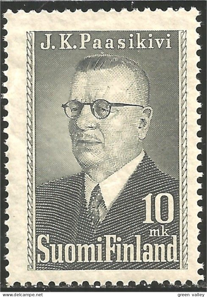 396 Finland Paasikivi MNH ** Neuf SC (FIN-88) - Ongebruikt