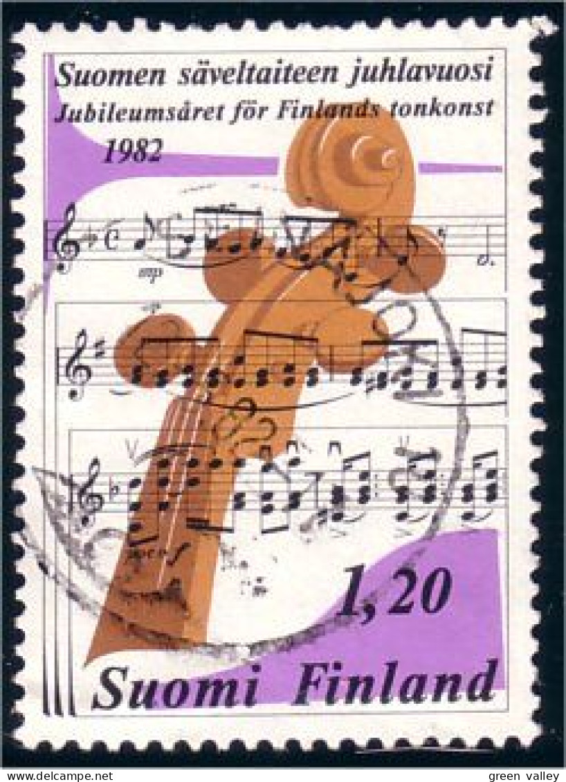 396 Finland Violon Violin (FIN-60) - Used Stamps