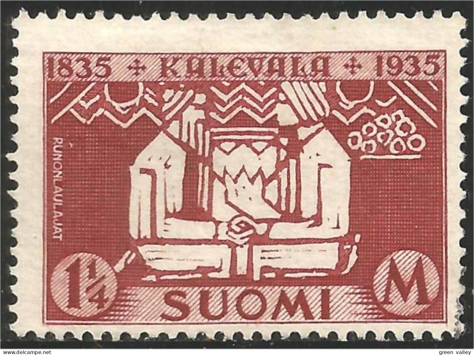396 Finland Kalevala 1935 (FIN-82) - Nuovi