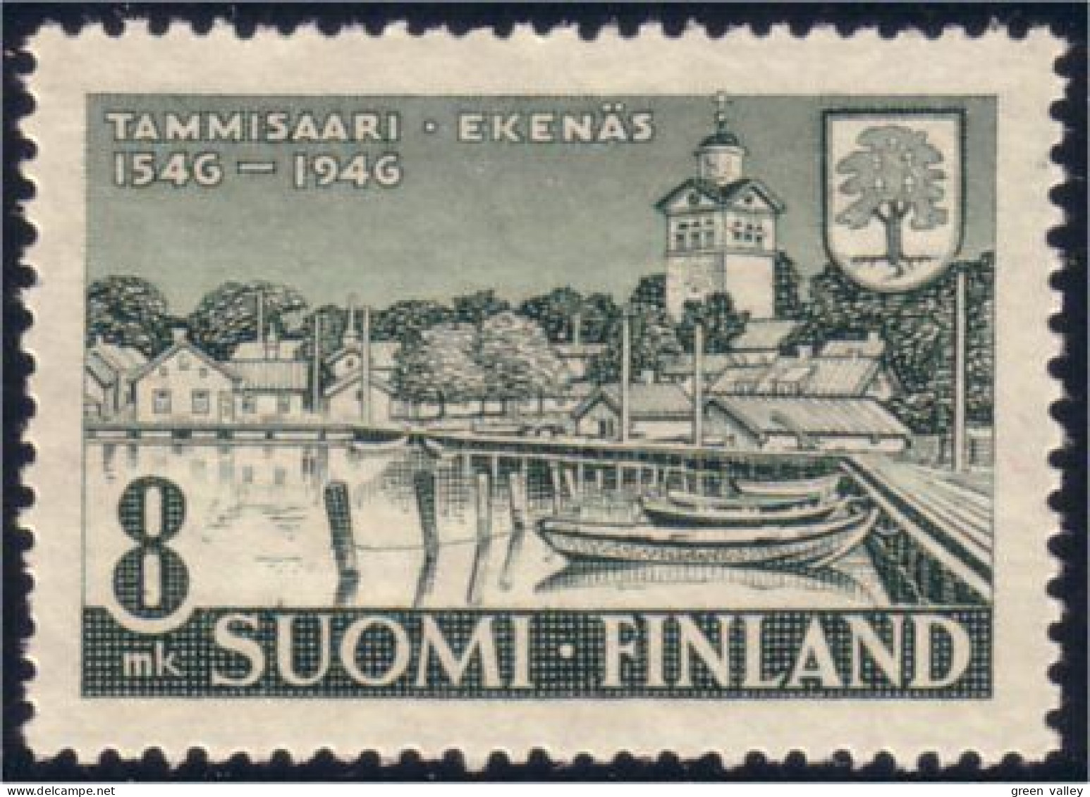 396 Finland Tammisaari Bateau Ship Boat Schiff Barco MH * Neuf CH (FIN-13) - Nuovi