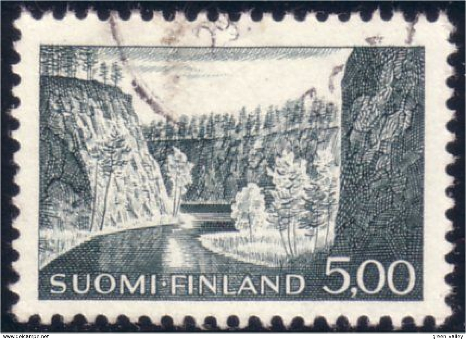 396 Finland Ristikallio (FIN-17) - Used Stamps