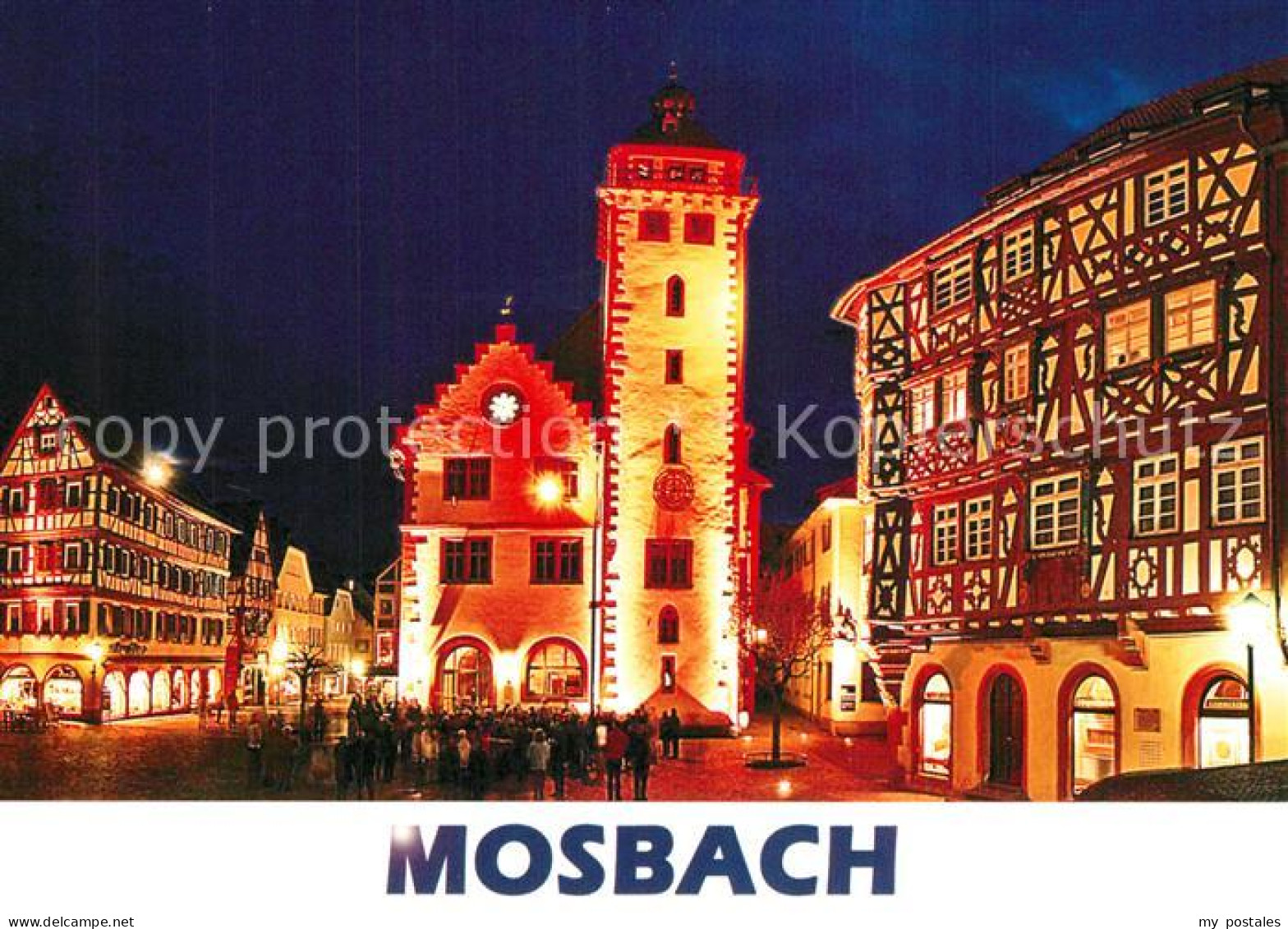 73272980 Mosbach Baden Rathaus Palmsches Haus Marktplatz Mosbach Baden - Mosbach