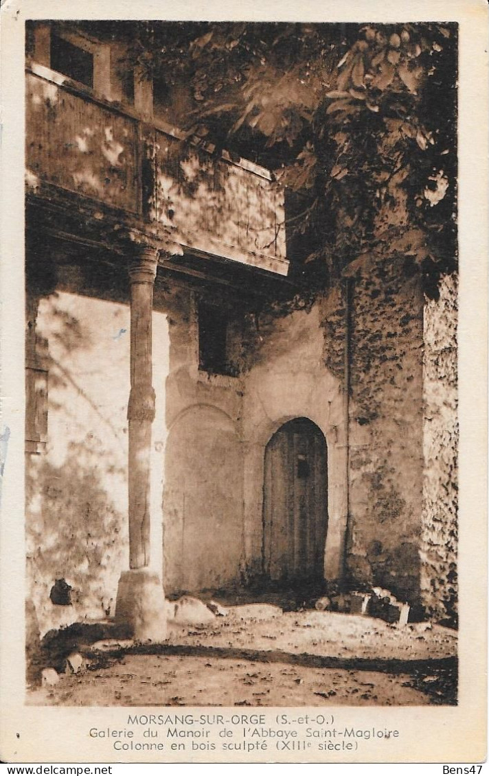 91 Morsang Sur Orge  Galerie Du Manoir De L'Abbaye Saint-Magloire - Morsang Sur Orge