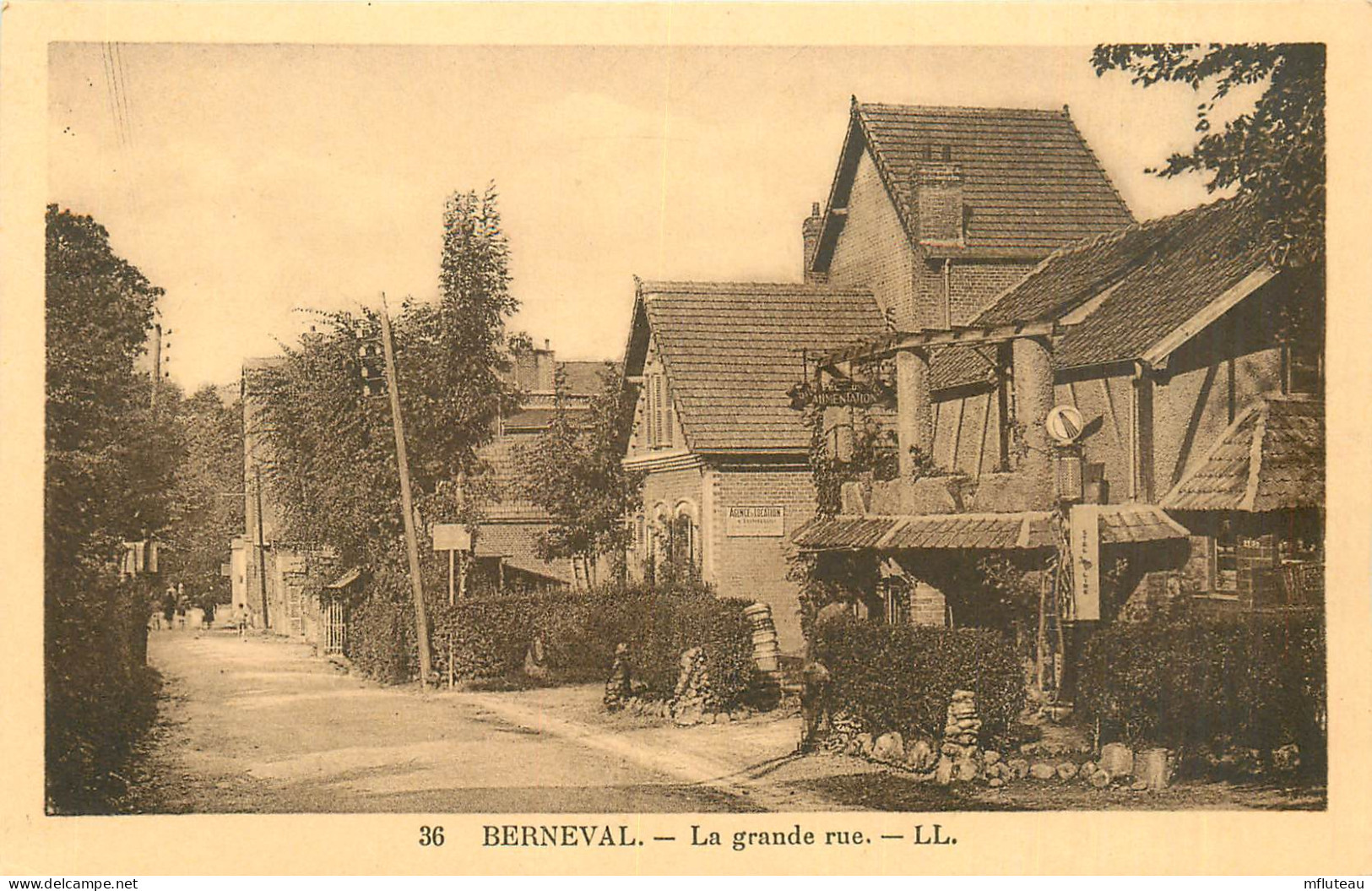 76* BEERNEVAL  La Grande Rue     RL38.1358 - Berneval
