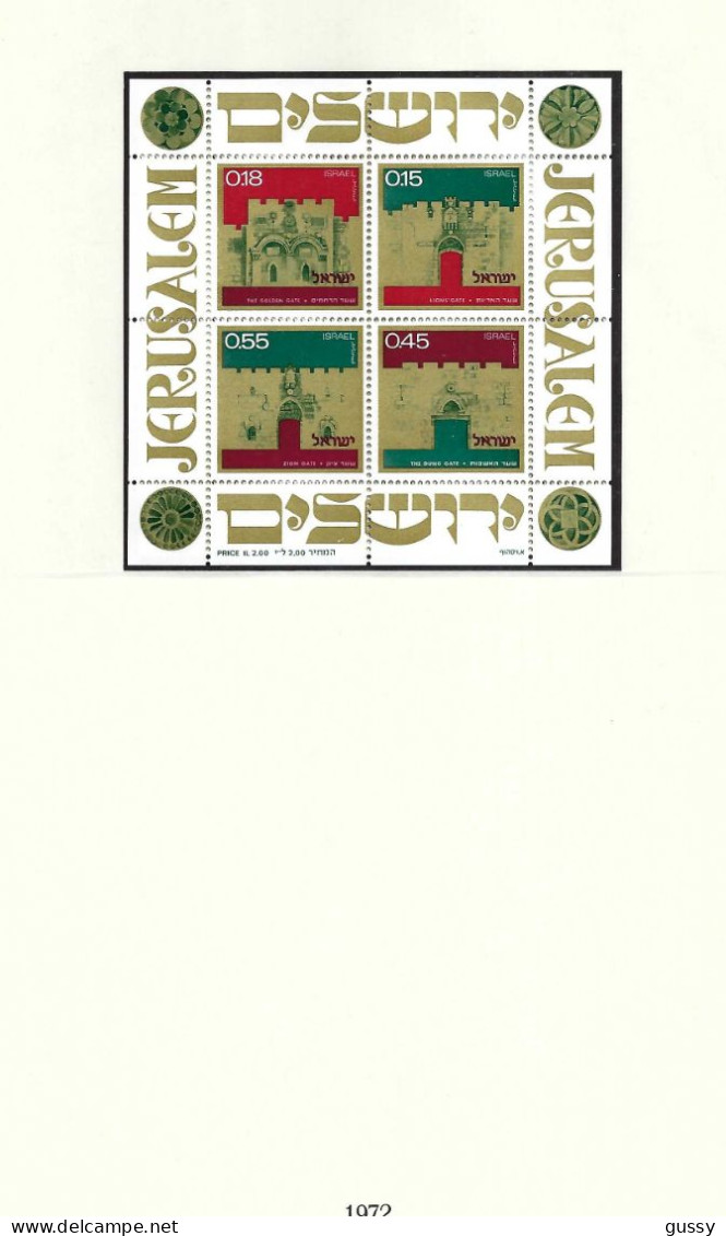 ISRAEL Ca.1971-72: Lot De Neufs** Avec Tabs - Ungebraucht (mit Tabs)