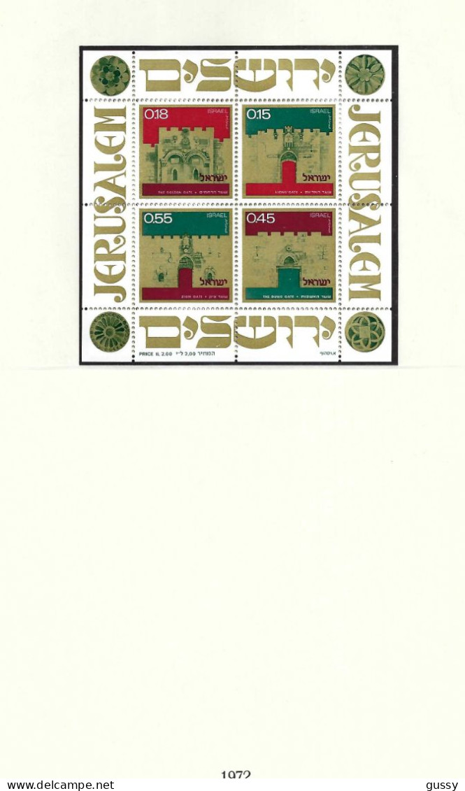 ISRAEL Ca.1971-72: Lot De Neufs** Avec Tabs - Unused Stamps (with Tabs)