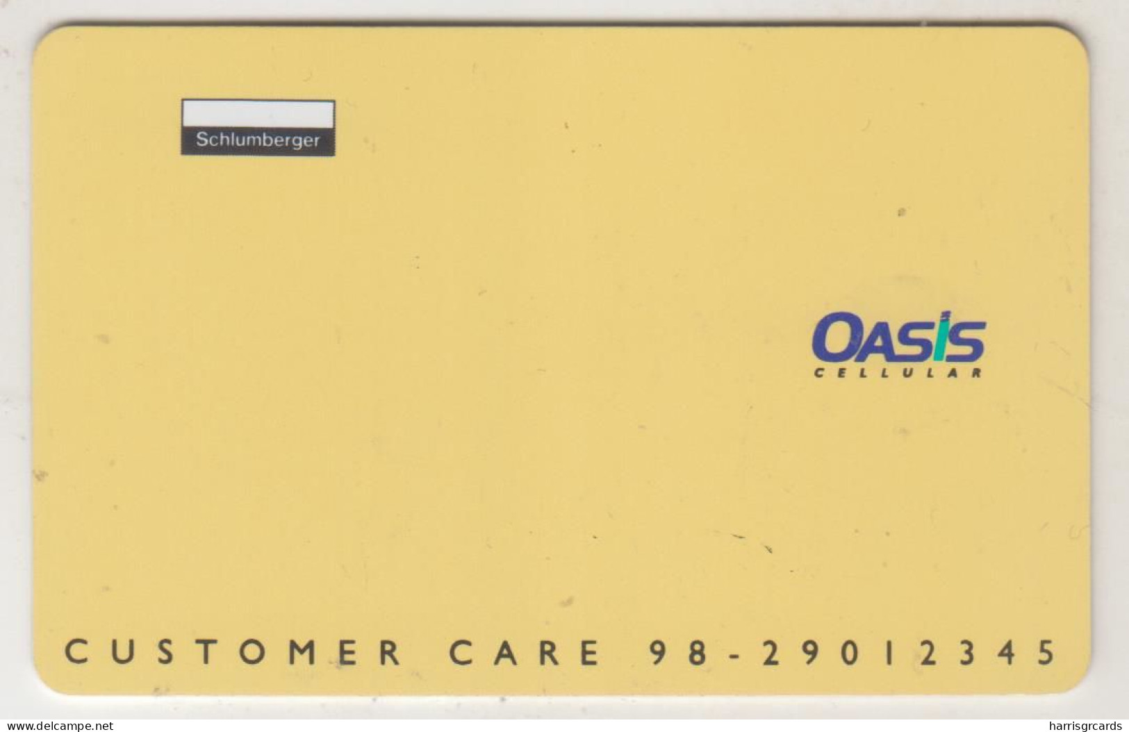 INDIA - Oasis Cellular, Blue GSM Card , DEMO - Inde