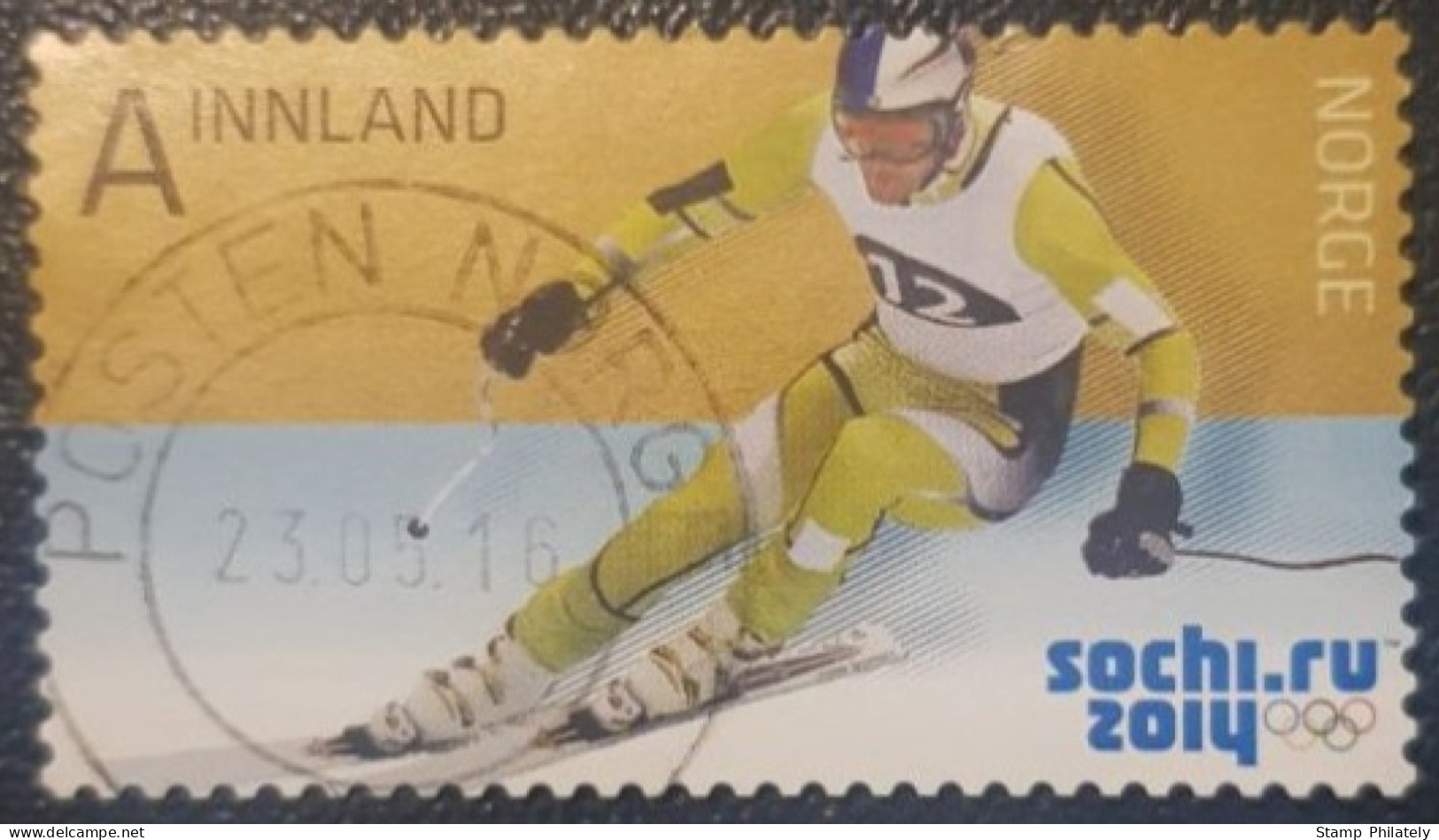 Norway Winter Olympics 2014 Sochi - Oblitérés
