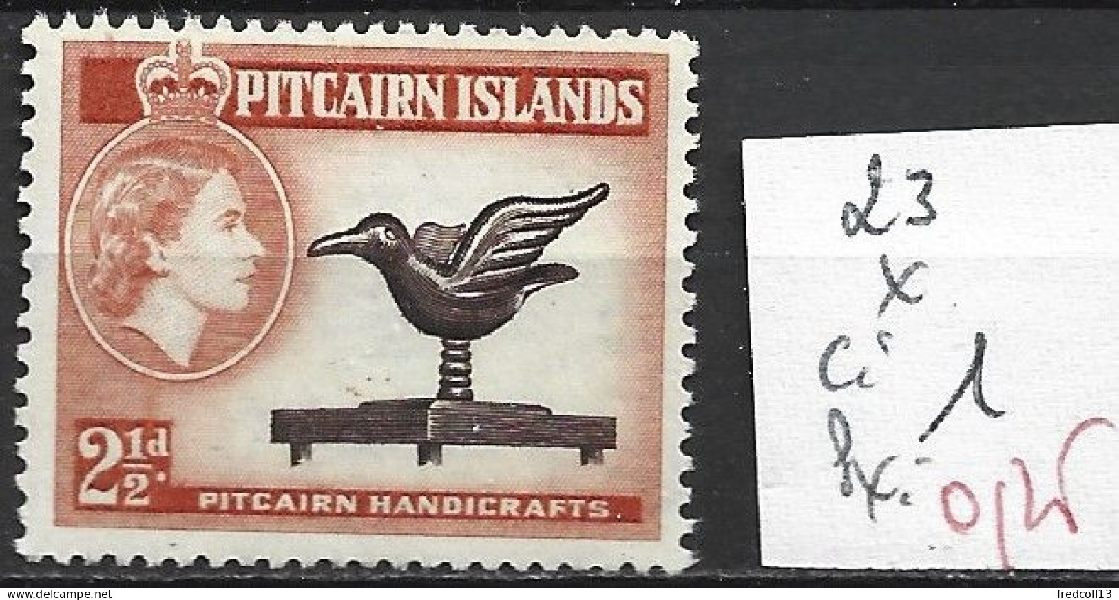 PITCAIRN 23 * Côte 1 € - Pitcairn Islands