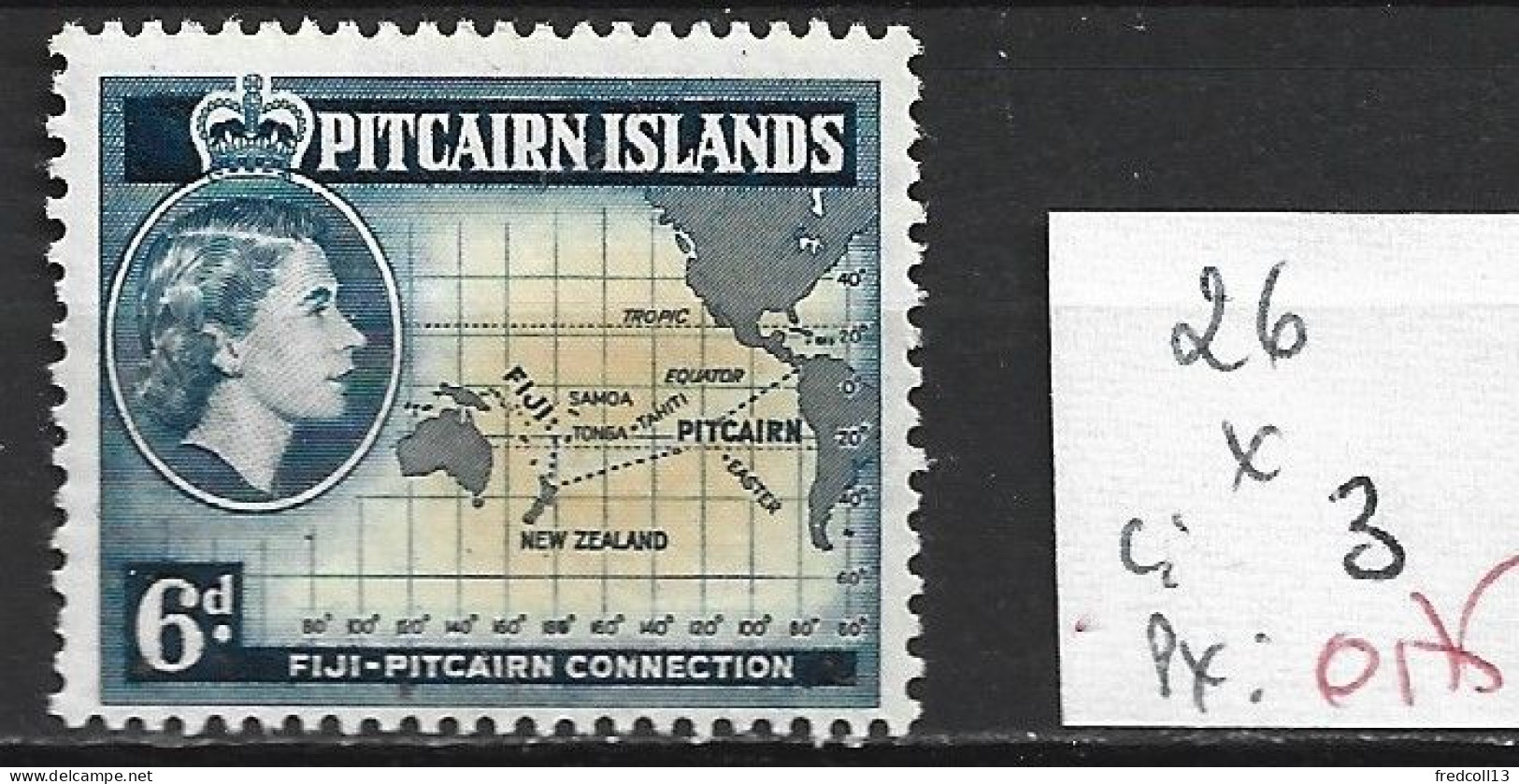 PITCAIRN 26 * Côte 3 € - Pitcairn Islands