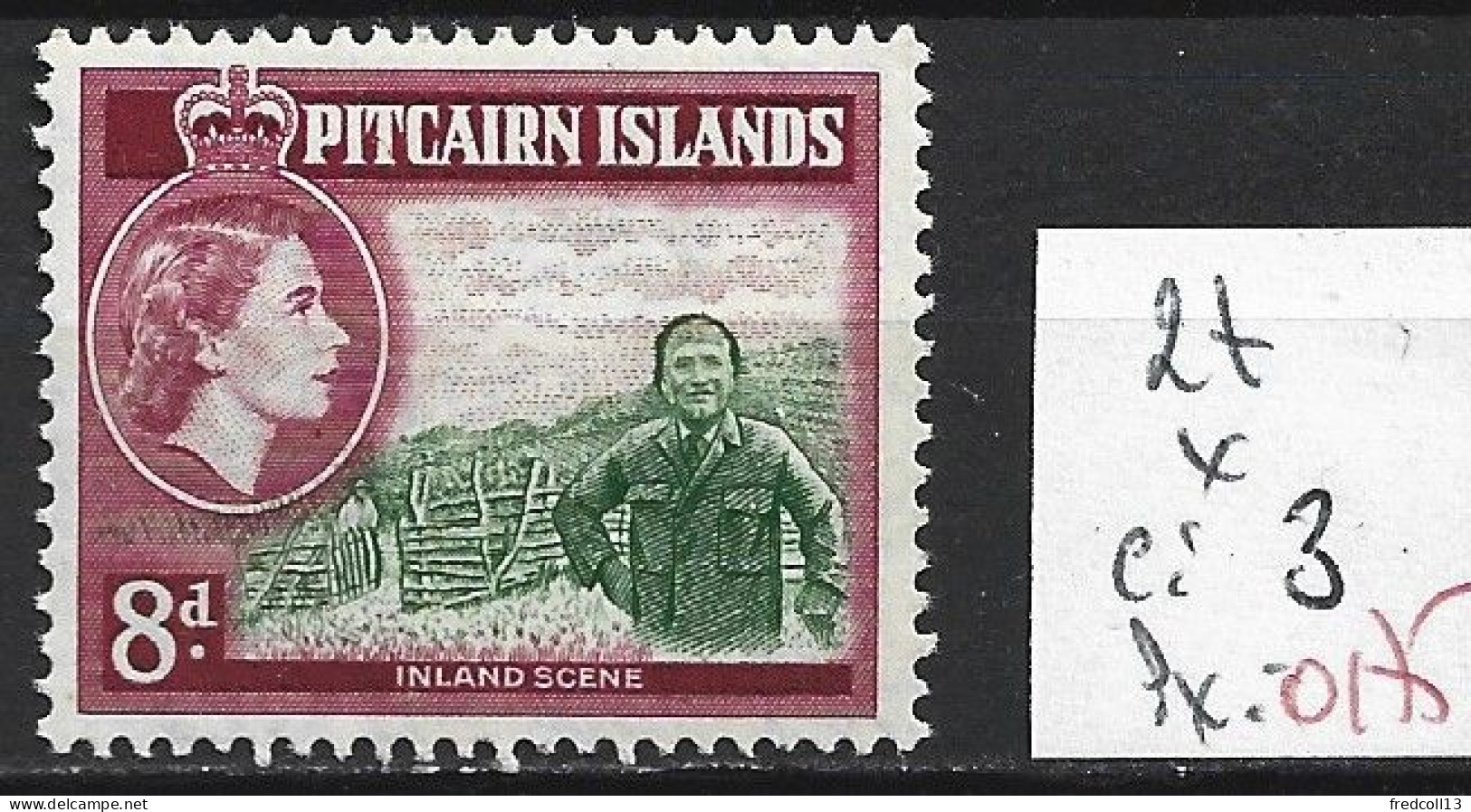 PITCAIRN 27 * Côte 3 € - Pitcairn Islands