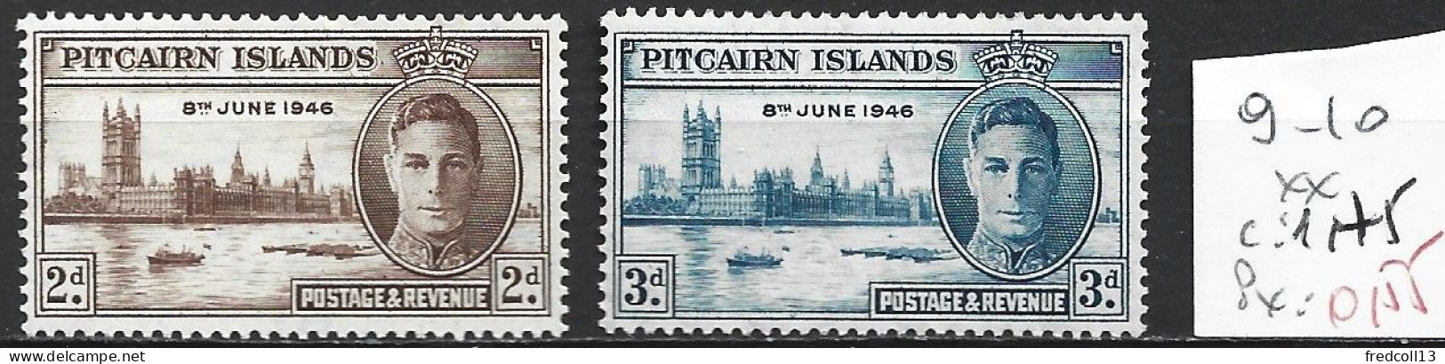 PITCAIRN 9-10 ** Côte 1.75 € - Pitcairn Islands