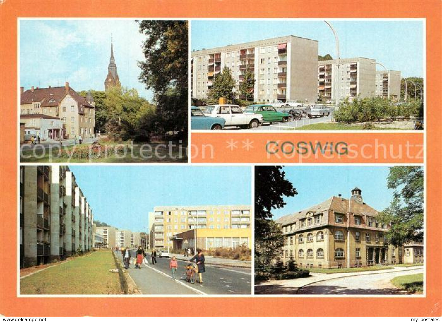 73271648 Coswig Sachsen Friedrich Engels Platz Strasse Der Befreiung  Coswig Sac - Coswig
