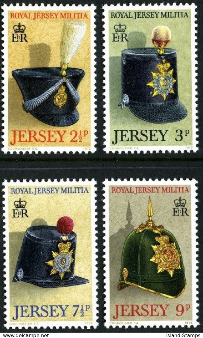 1972_Royal_Militia_ Unmounted Mint Nb1 - Jersey