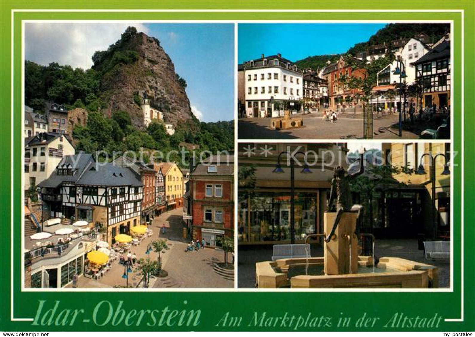 73271628 Idar-Oberstein Marktplatz Brunnen Idar-Oberstein - Idar Oberstein