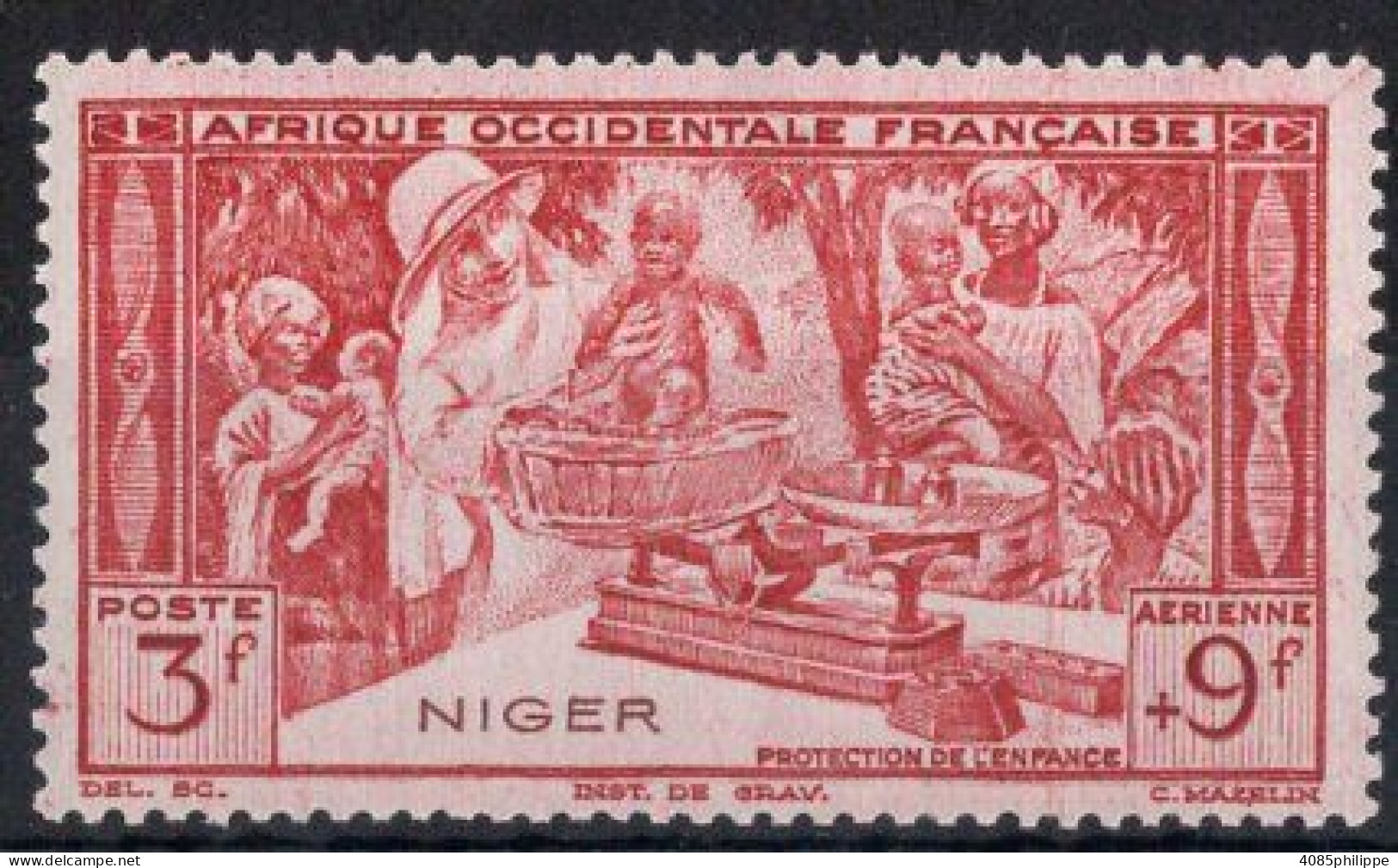 NIGER Timbre-poste Aérienne N°8** Neuf Sans Charnières  TB Cote 2,00€ - Neufs