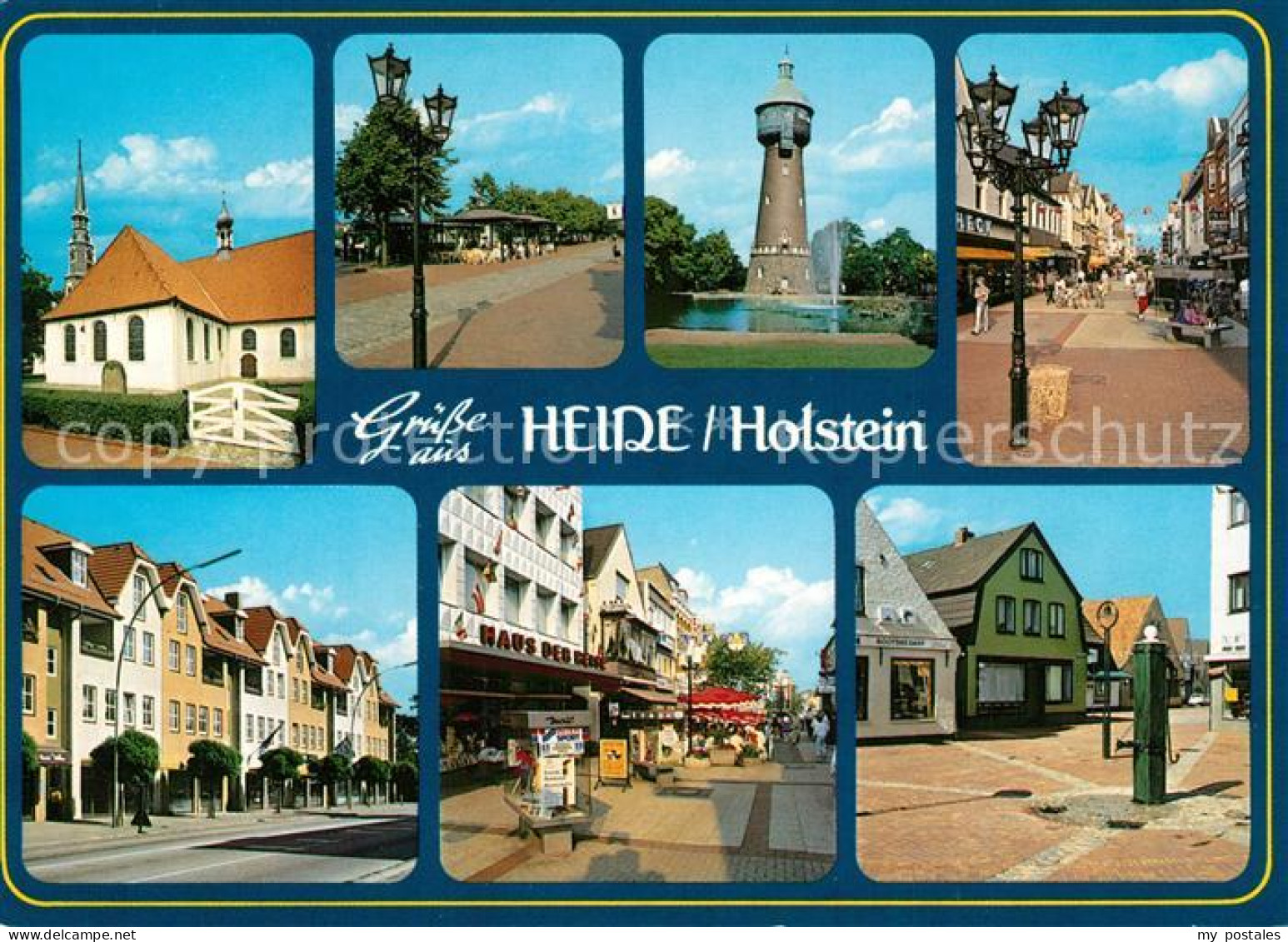 73271098 Heide Holstein Teilansichten Leuchtturm Heide Holstein - Heide