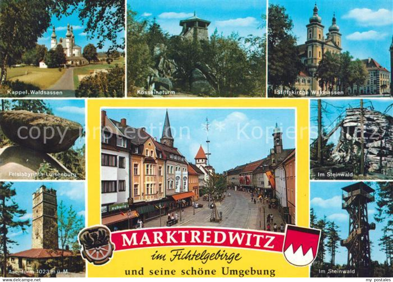 73271068 Marktredwitz Kappel Waldsassen Koesseineturm Stiftskirche Waldsassen Fe - Marktredwitz
