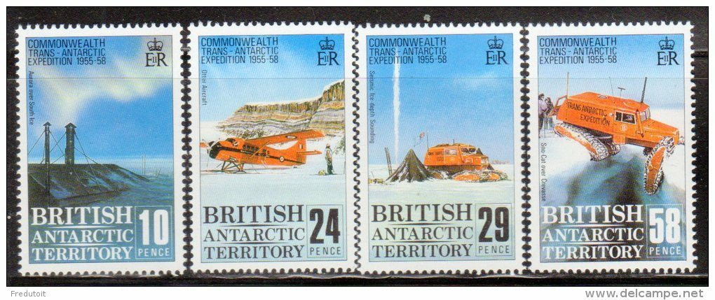 TERRITOIRE ANTARCTIQUE BRITANNIQUE - N° 168/171 ** (1988) - Neufs