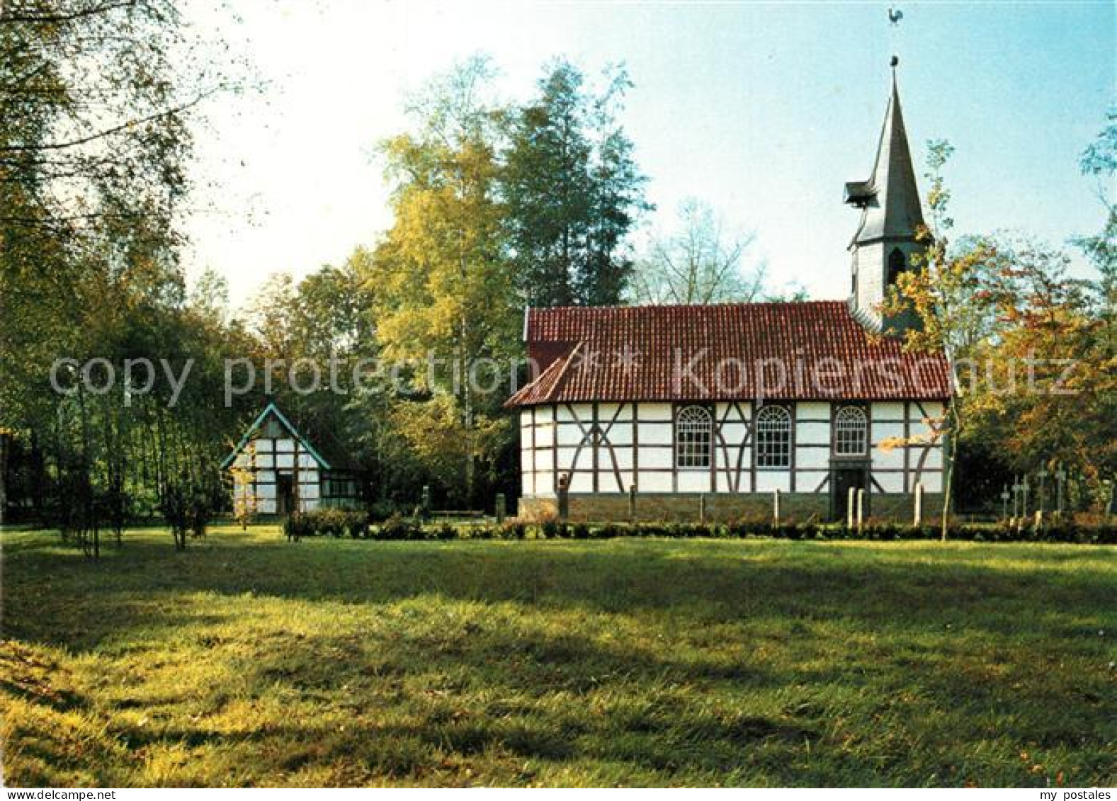 73270723 Cloppenburg Fachwerk Kirche Bauerschaftsschule  Cloppenburg - Cloppenburg