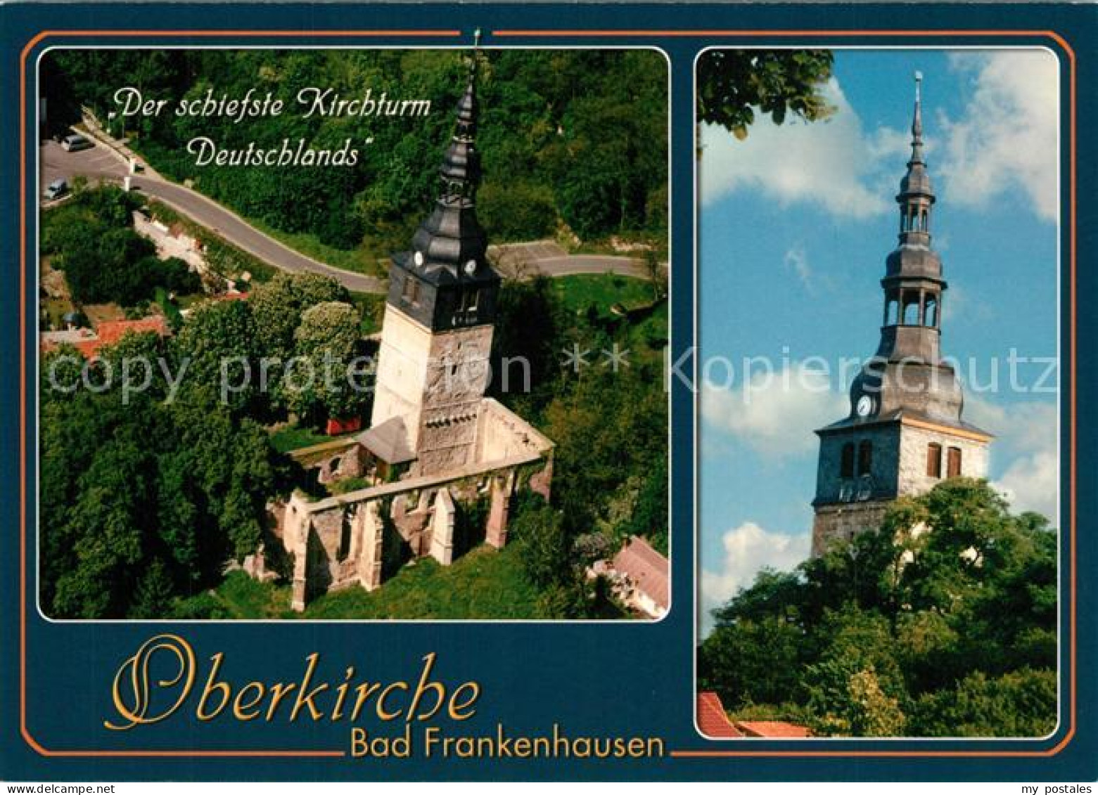 73270722 Bad Frankenhausen Oberkirche Schiefster Kirchturm Deutschlands Bad Fran - Bad Frankenhausen
