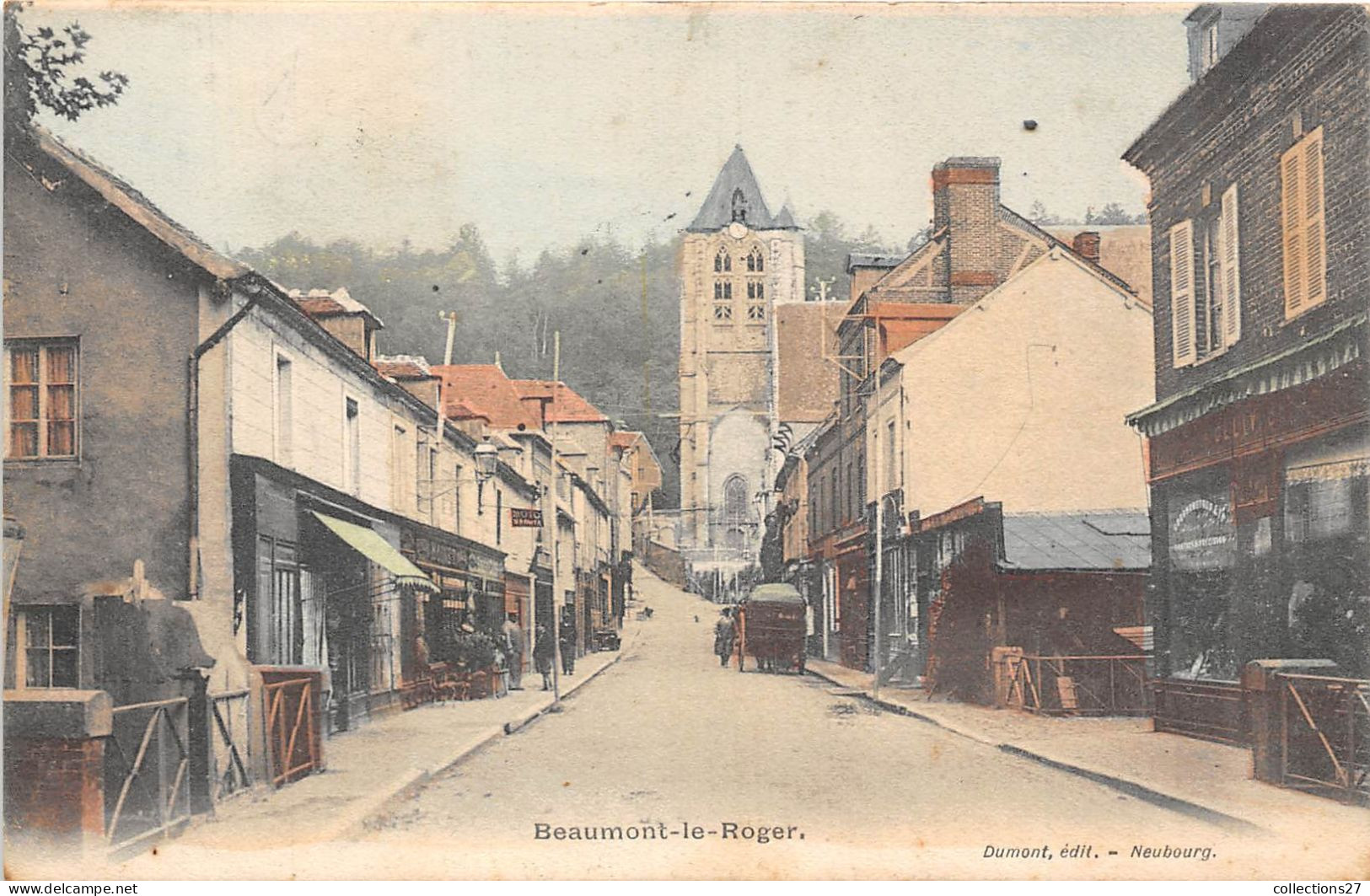 27-BEAUMONT-LE-ROGER- UNE VUE - Beaumont-le-Roger