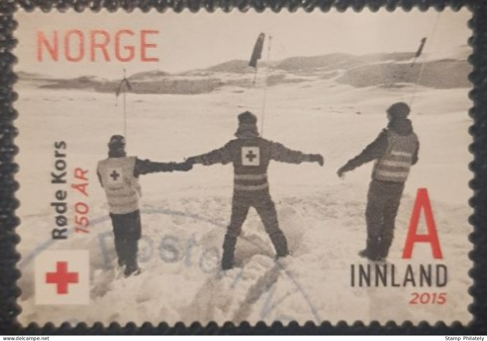 Norway Red Cross Used Stamp - Usados