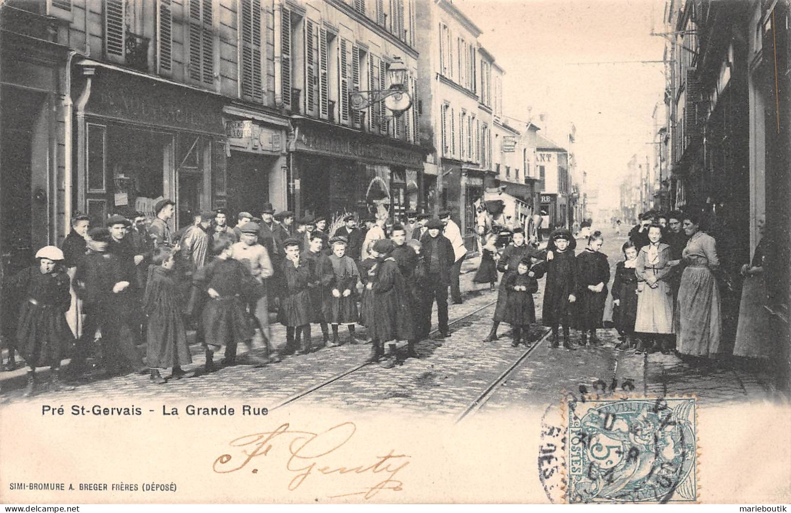 Le Pré Saint Gervais – La Grande Rue  - Le Pre Saint Gervais