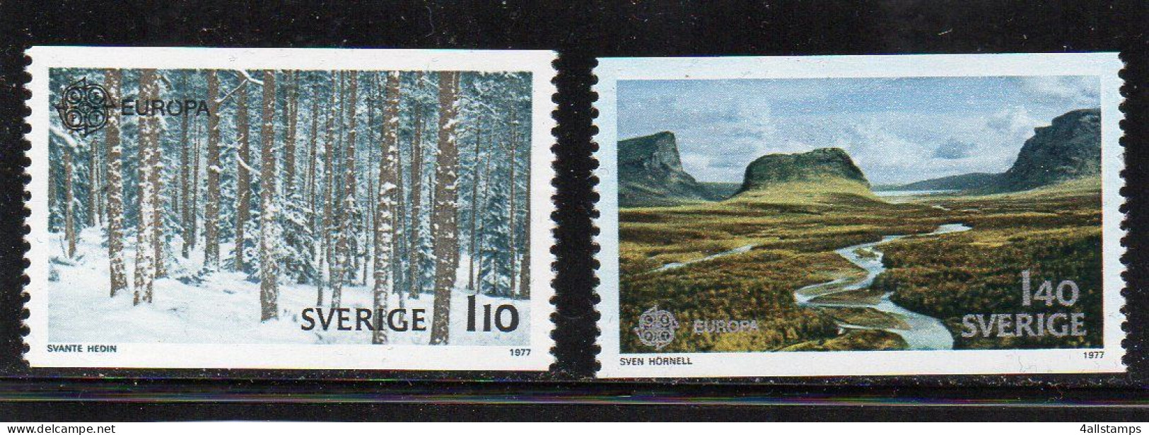 1977 Zweden Mi N° 989/990** : - MNH - NEUF - POSTFRISCH - POSTFRIS - 1977