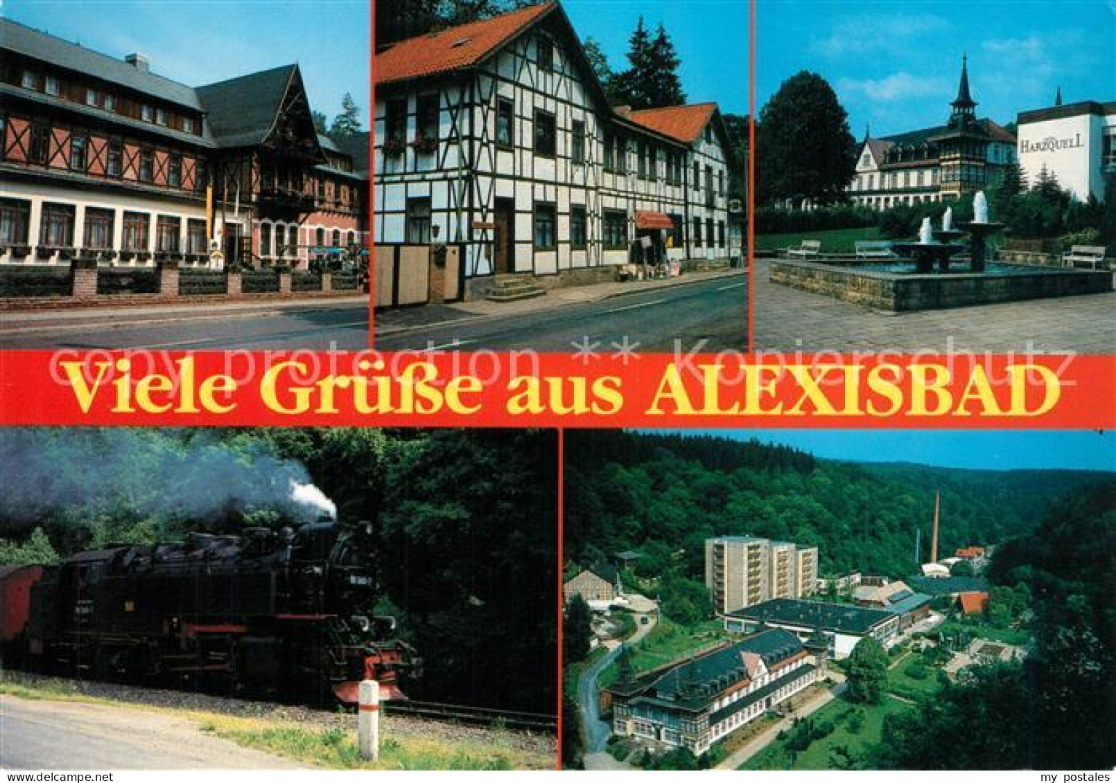 73268893 Alexisbad Harz Hotel Habichtstein Haus Elysium Hotel Harzquell Brunnen  - Harzgerode