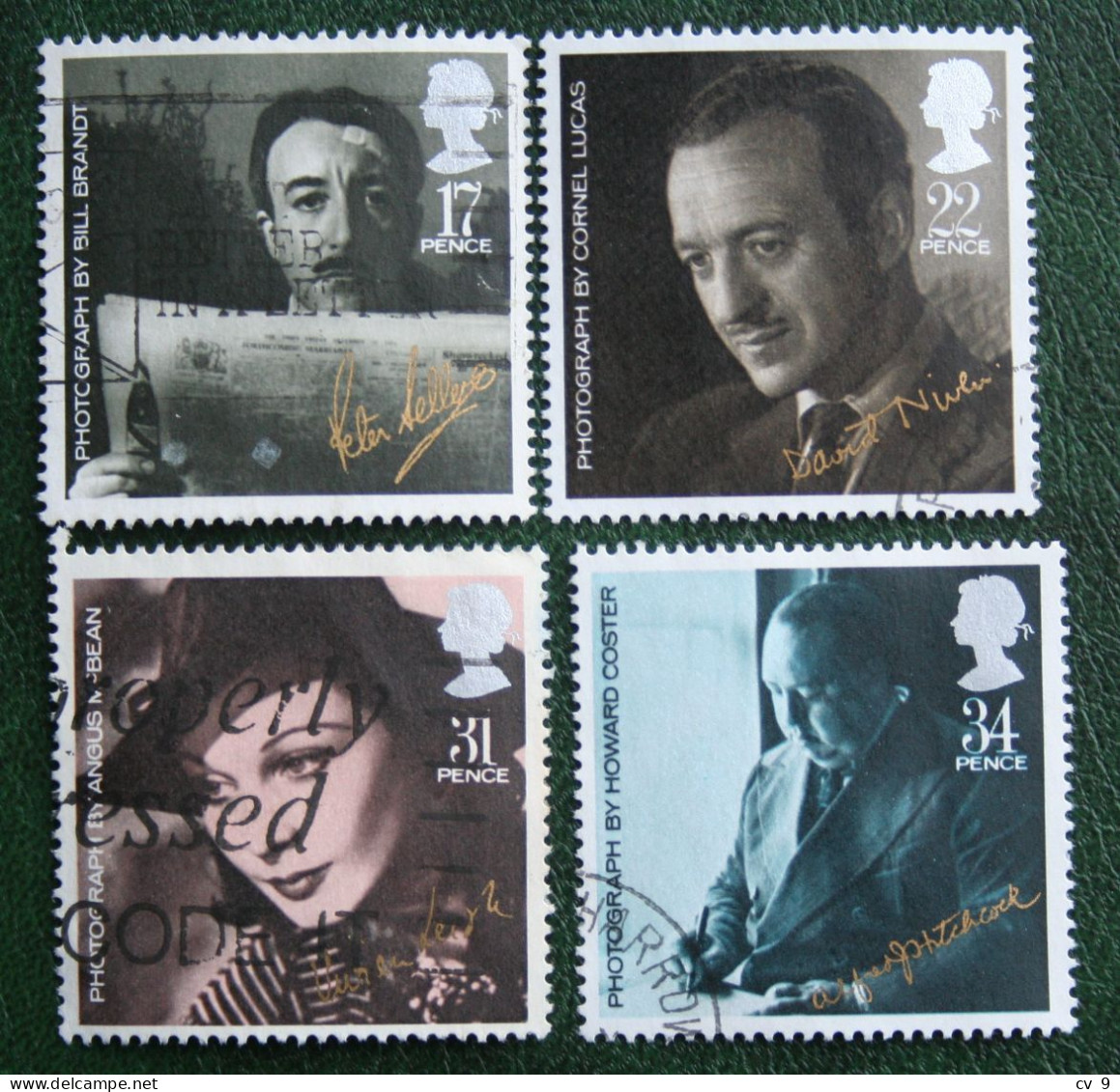 BRITISH FILM YEAR (Mi 1044-1045 1047-1048) 1985 Used Gebruikt Oblitere ENGLAND GRANDE-BRETAGNE GB GREAT BRITAIN - Used Stamps