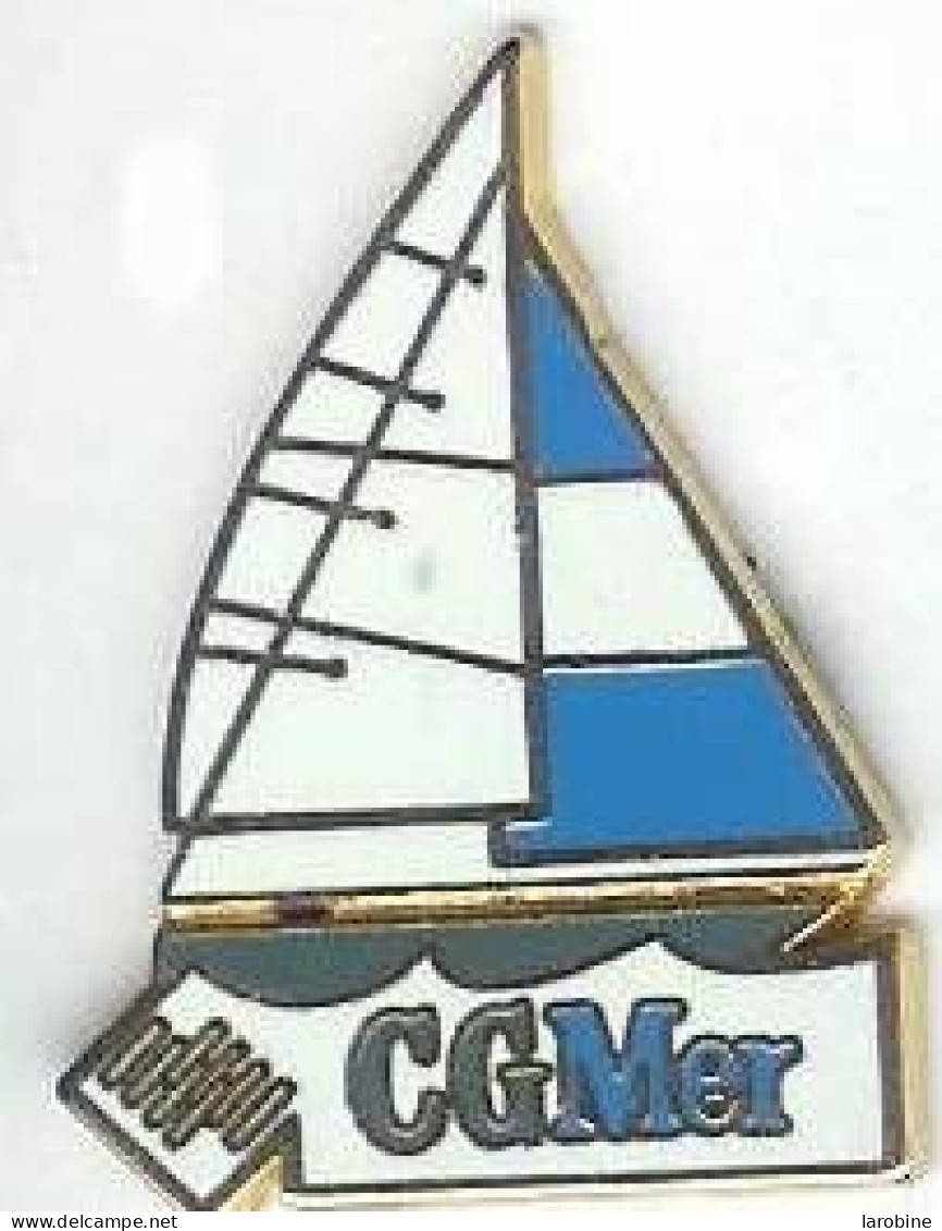@@ Bateau Voilier Voile CGMer = CGI Finance (3.2x2.3) EGF @@ma01 - Sailing, Yachting