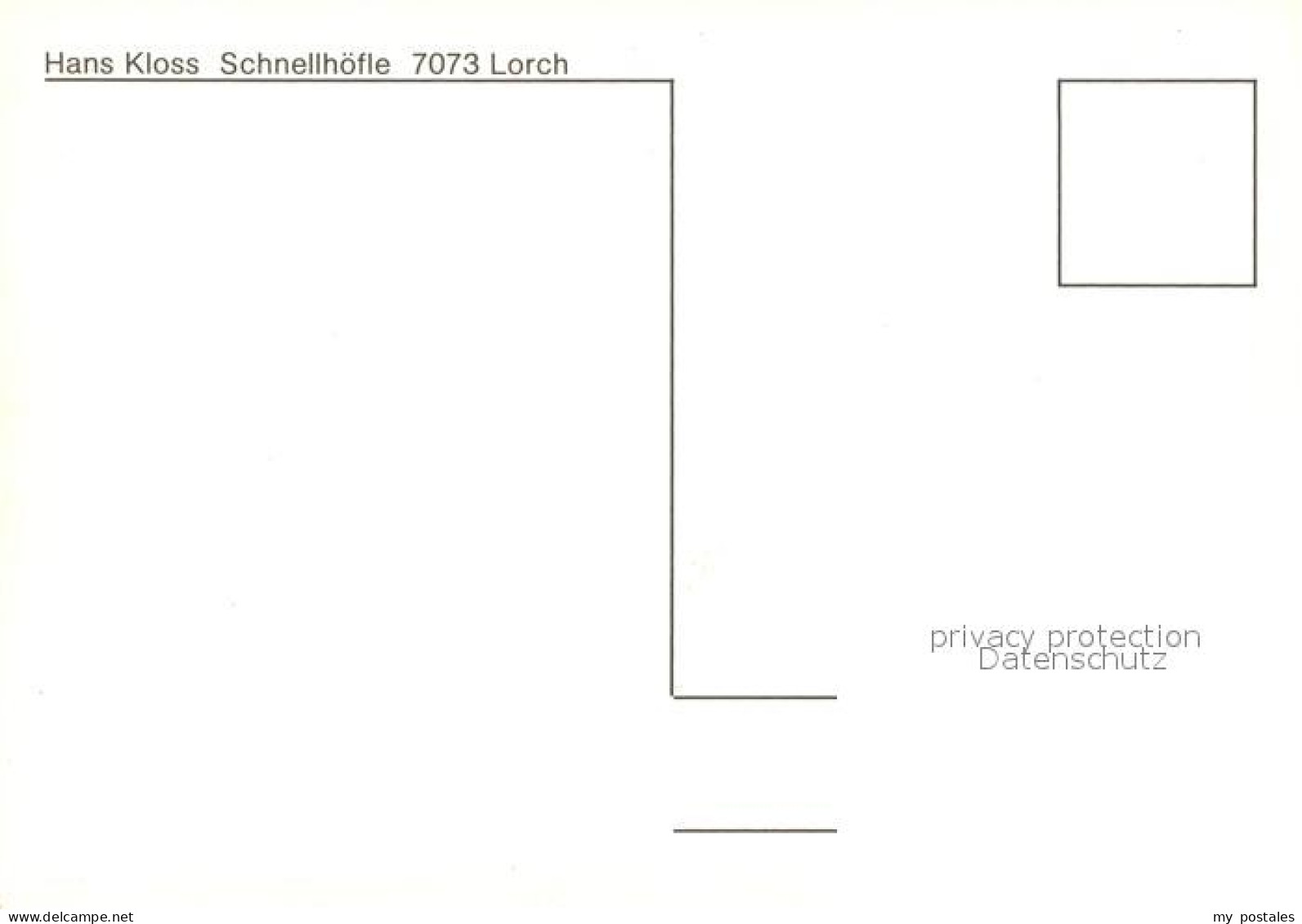 73267653 Lorch Wuerttemberg Kreissparkasse Und Stadtkirche Zeichnung Lorch Wuert - Lorch