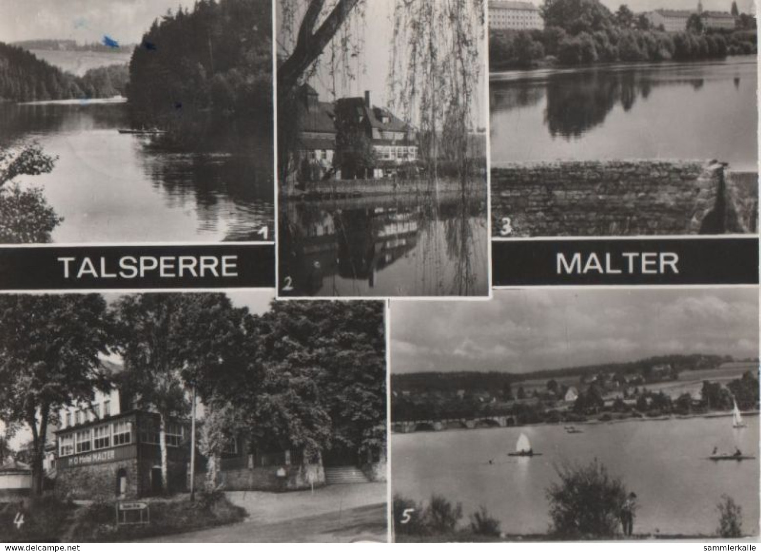 82205 - Talsperre Malter - U.a. HOG Seeblick - 1972 - Dippoldiswalde