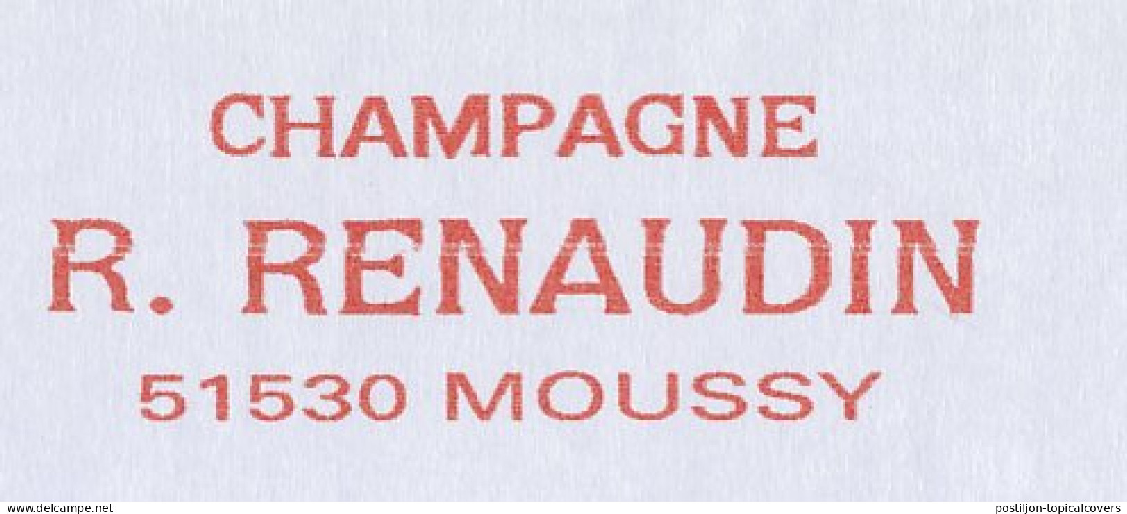 Meter Cover France 2002 Champagne - Renaudin - Vins & Alcools