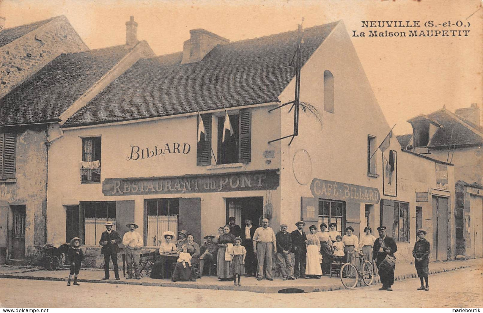 Neuville – Restaurantdu Pont – Maison Maupetit   - Neuville-sur-Oise