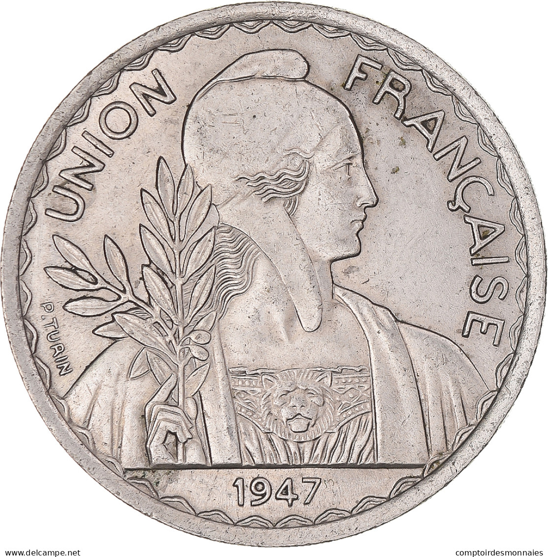 Monnaie, Indochine Française, Piastre, 1947, Paris, TTB+, Cupro-nickel - Autres & Non Classés