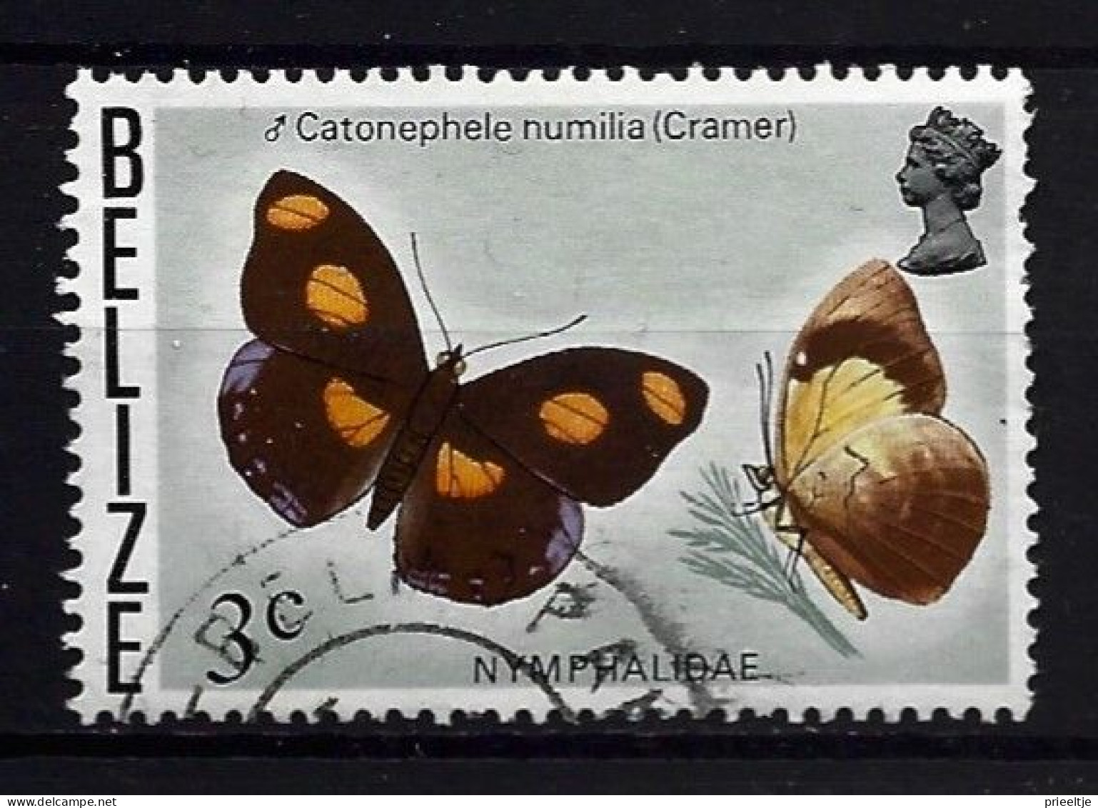 Belize 1974 Butterflies  Y.T. 338 (0) - Belize (1973-...)