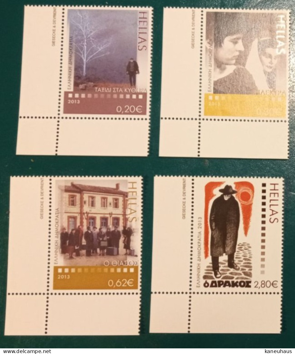 2013 Michel Nr. 2706-2709 Eckrandstücke Postfrisch - Unused Stamps