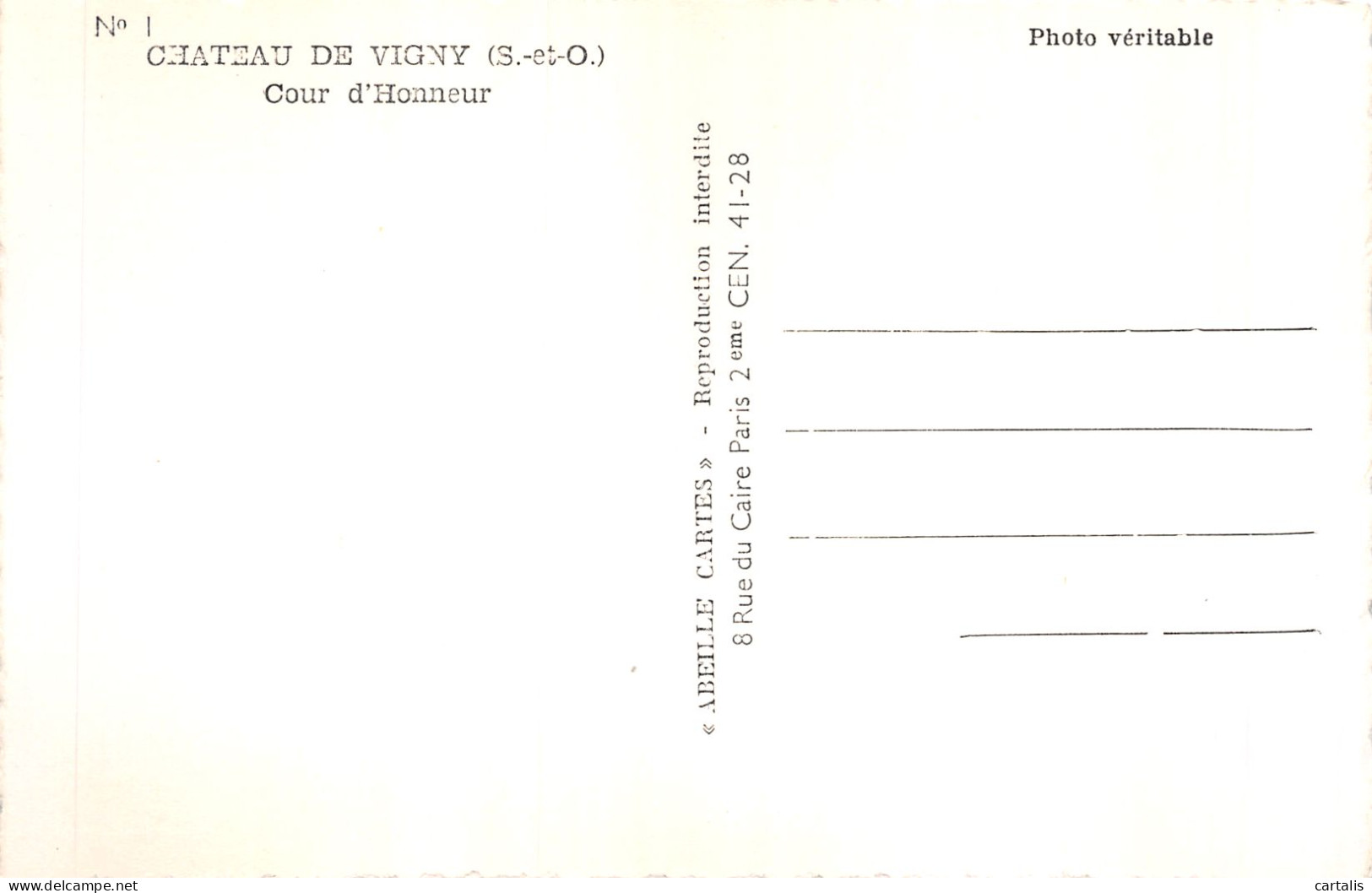 95-VIGNY LE CHATEAU-N°C-4370-G/0251 - Vigny